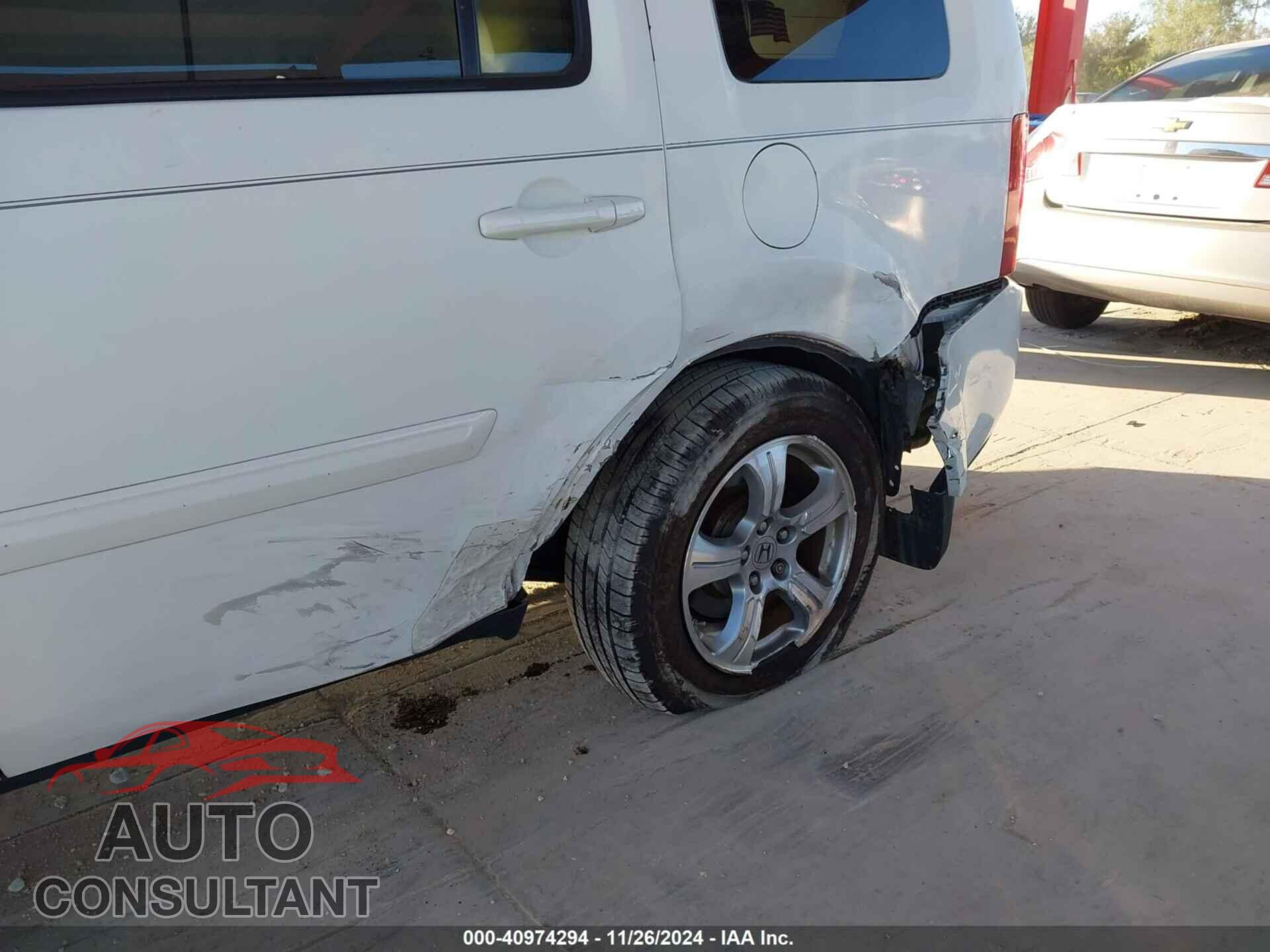HONDA PILOT 2014 - 5FNYF3H7XEB024349
