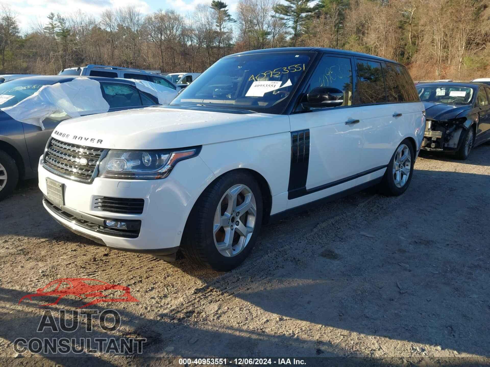 LAND ROVER RANGE ROVER 2016 - SALGS2VF1GA283572