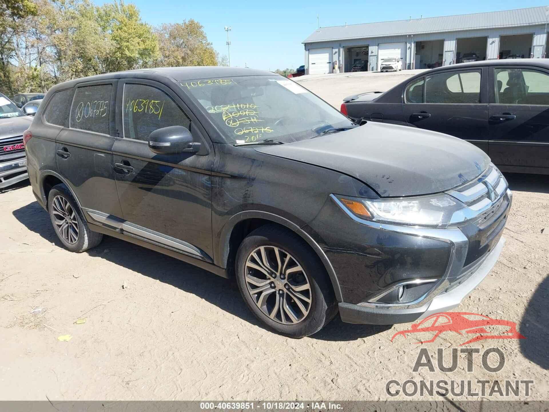 MITSUBISHI OUTLANDER 2018 - JA4AZ3A34JZ067275