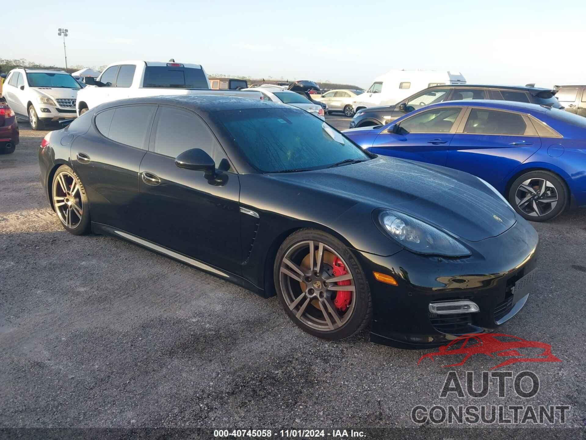 PORSCHE PANAMERA 2012 - WP0AC2A72CL090077