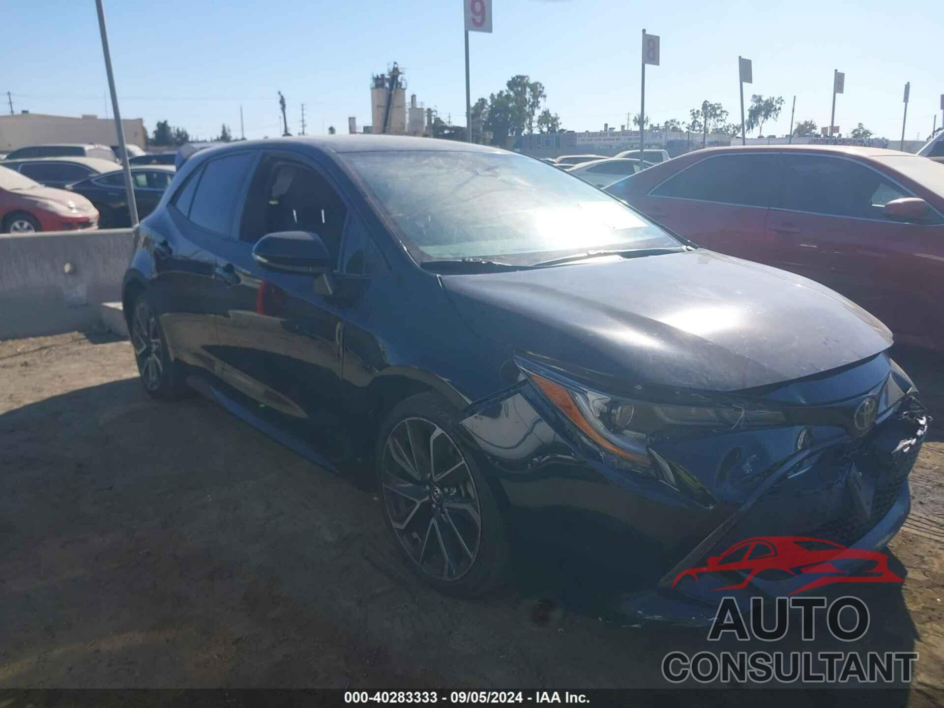 TOYOTA COROLLA 2019 - JTNK4RBE3K3028690
