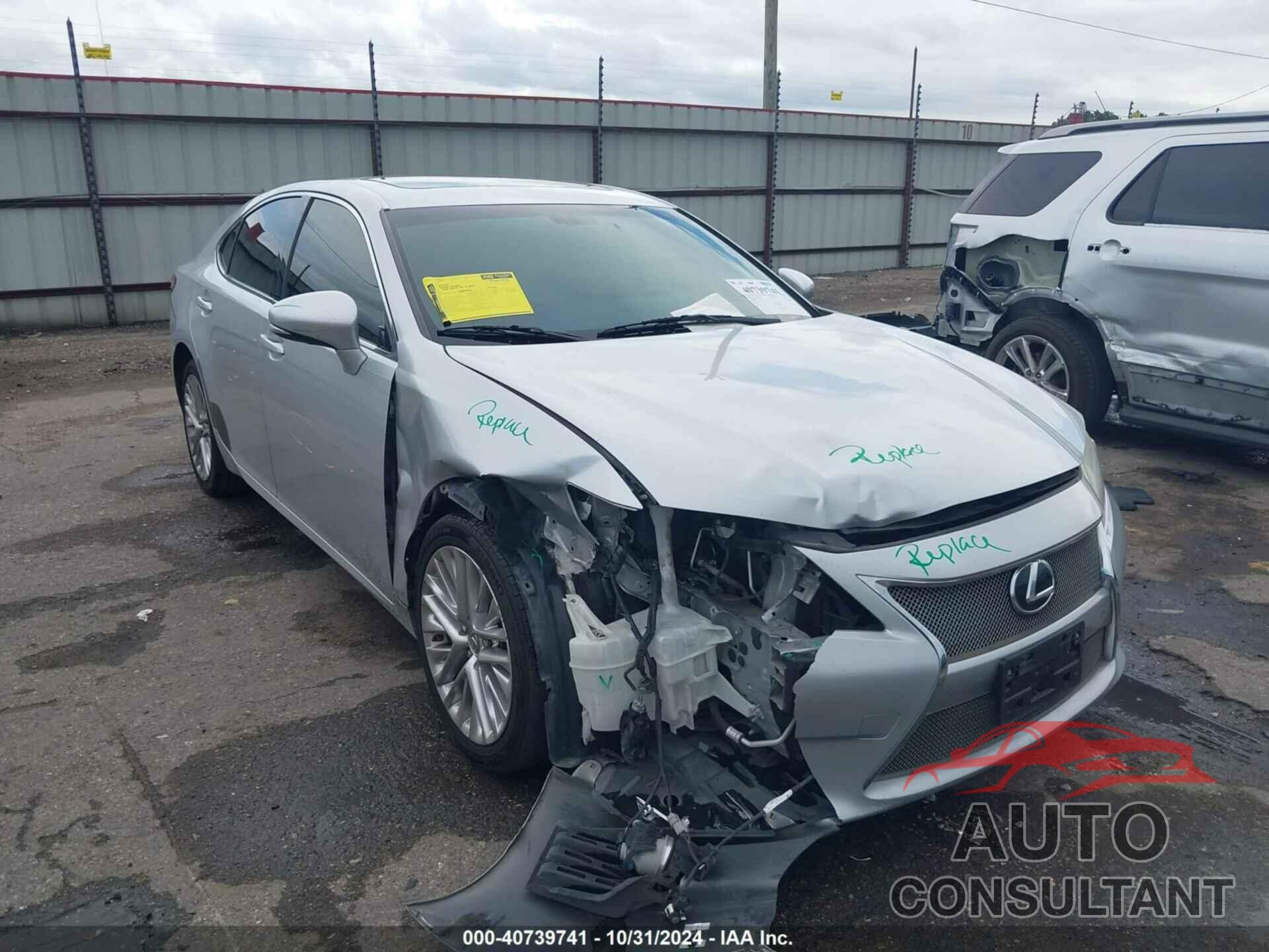 LEXUS ES 350 2013 - JTHBK1GG8D2026284