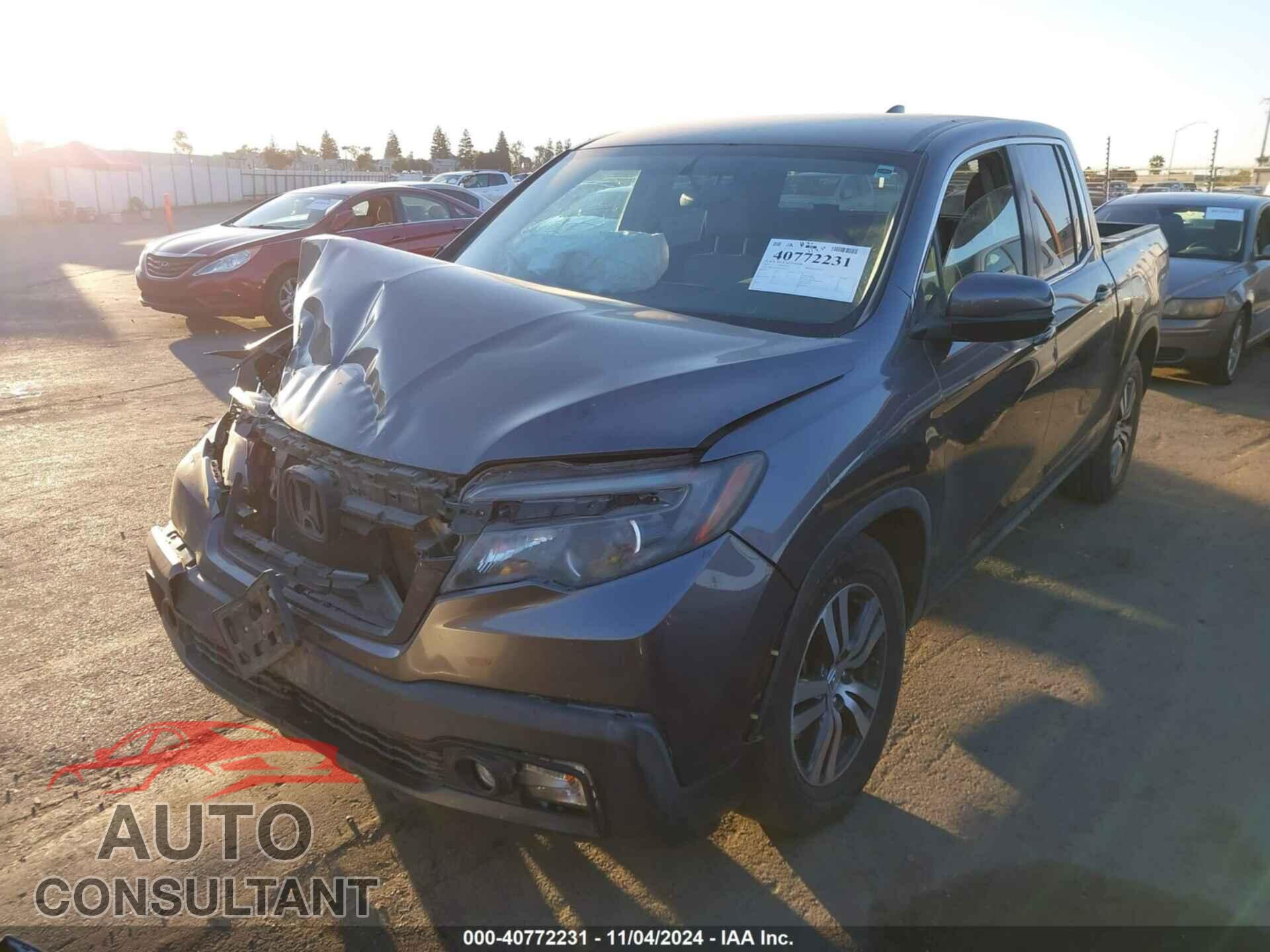 HONDA RIDGELINE 2017 - 5FPYK2F46HB009521