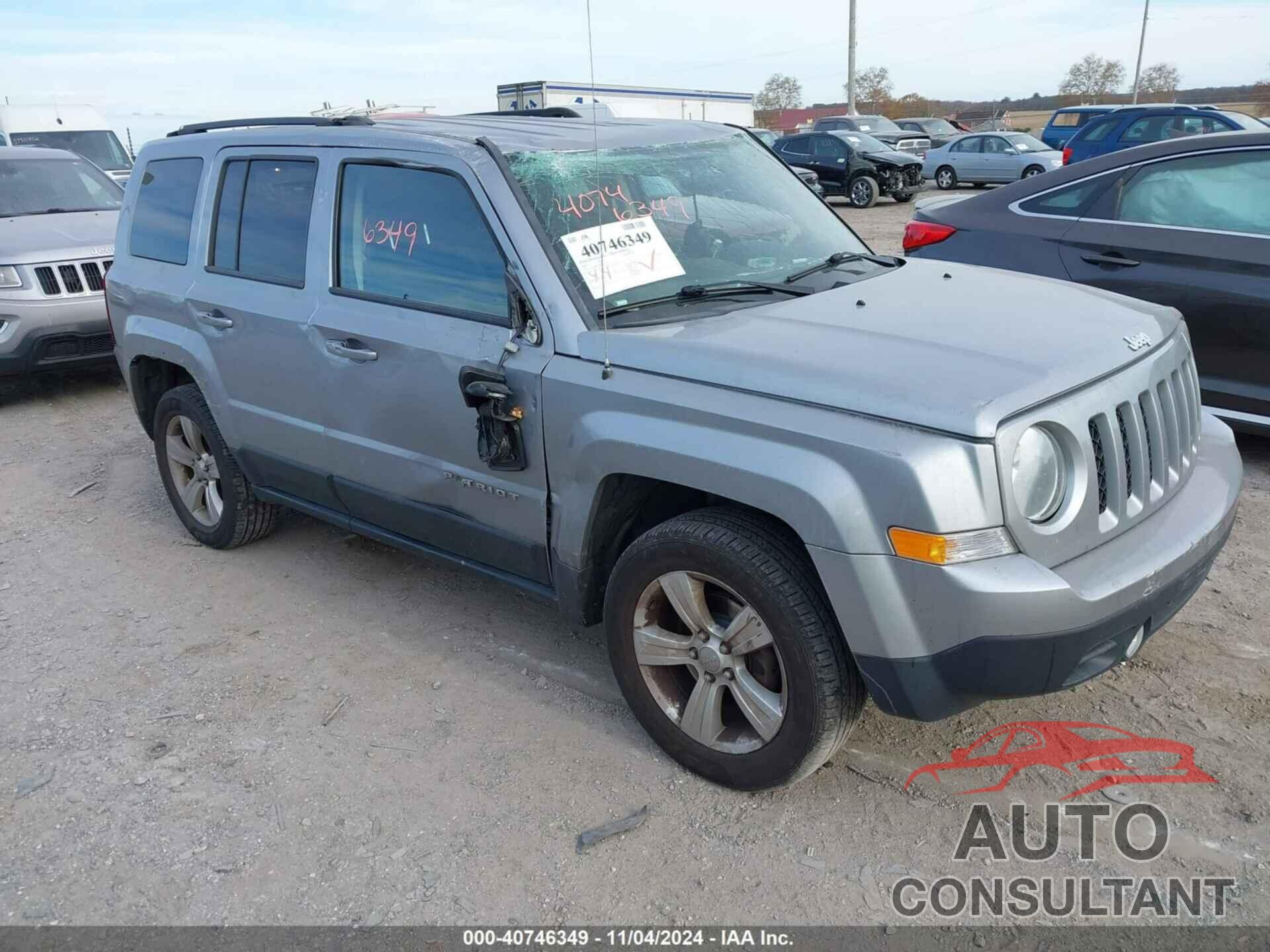 JEEP PATRIOT 2017 - 1C4NJRFB9HD173276