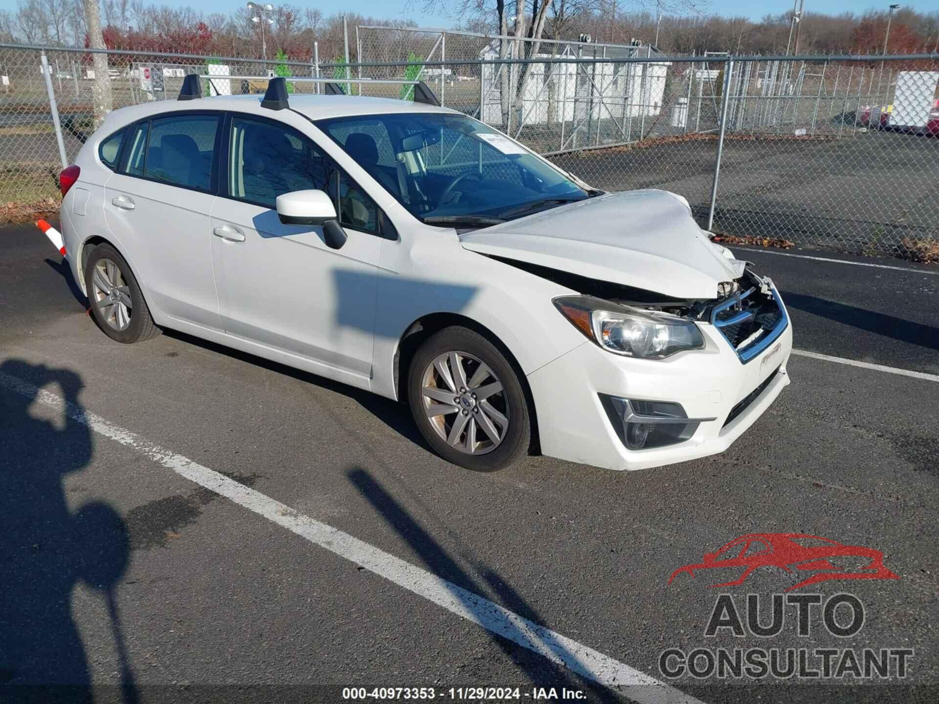 SUBARU IMPREZA 2016 - JF1GPAB65G8323396