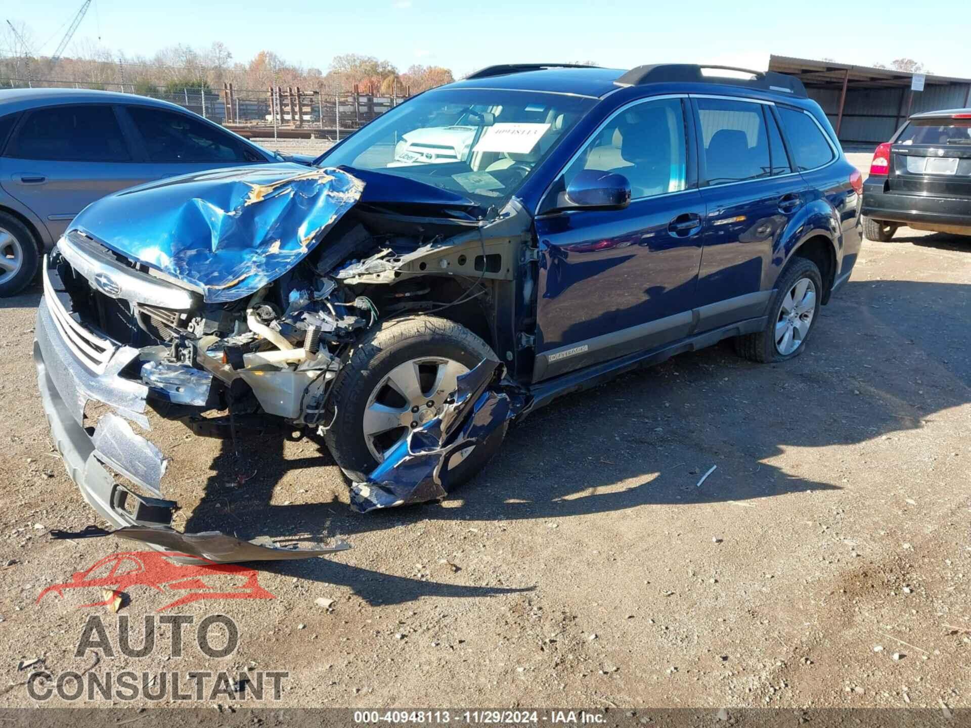 SUBARU OUTBACK 2010 - 4S4BRBHC5A3312853