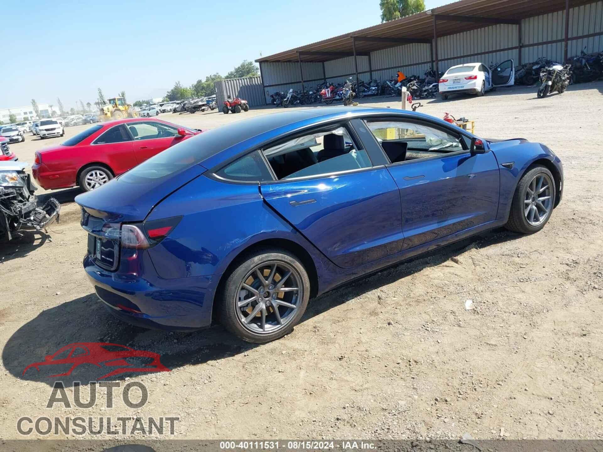 TESLA MODEL 3 2022 - 5YJ3E1EB8NF275512