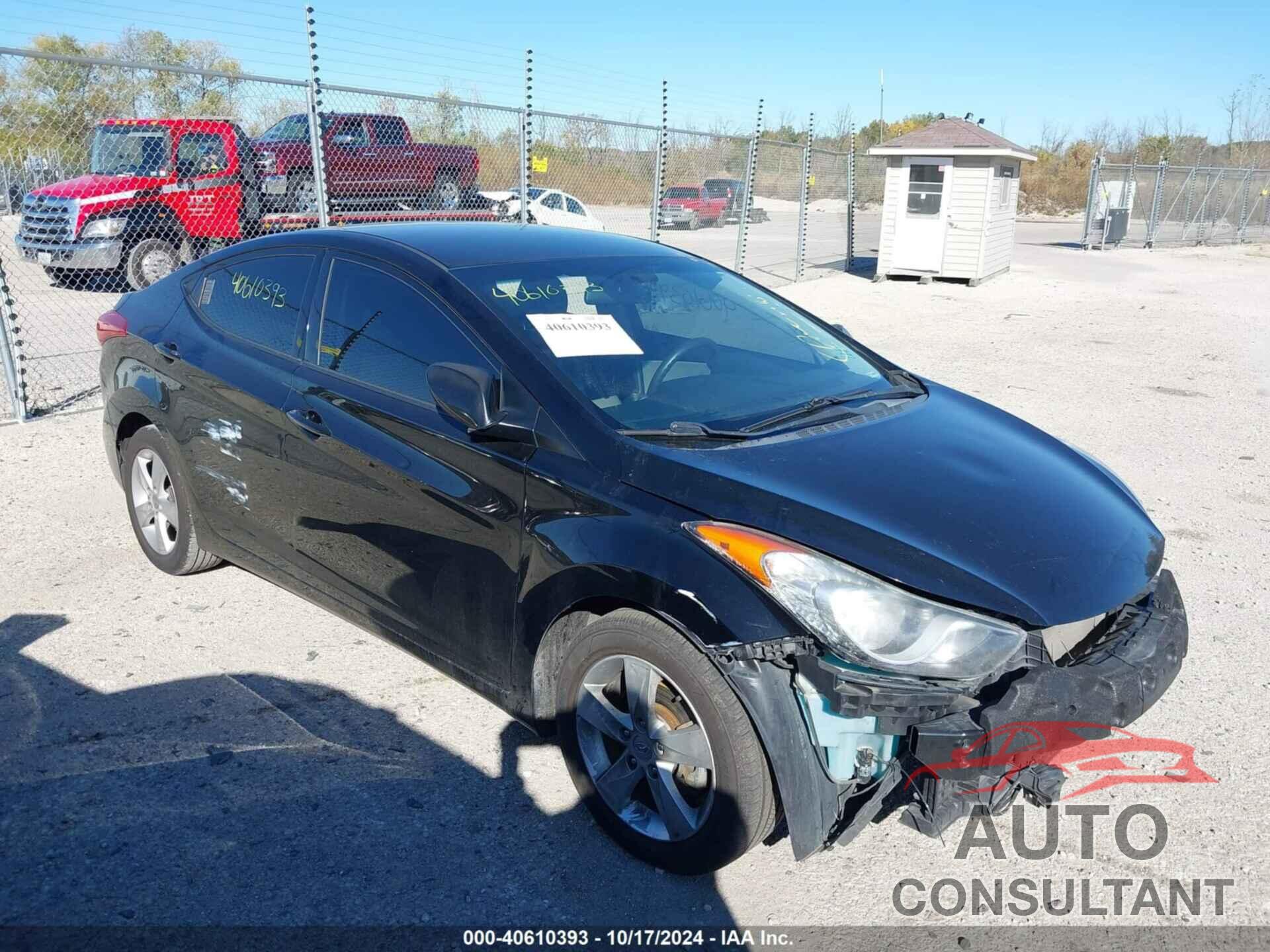 HYUNDAI ELANTRA 2013 - 5NPDH4AE3DH439570