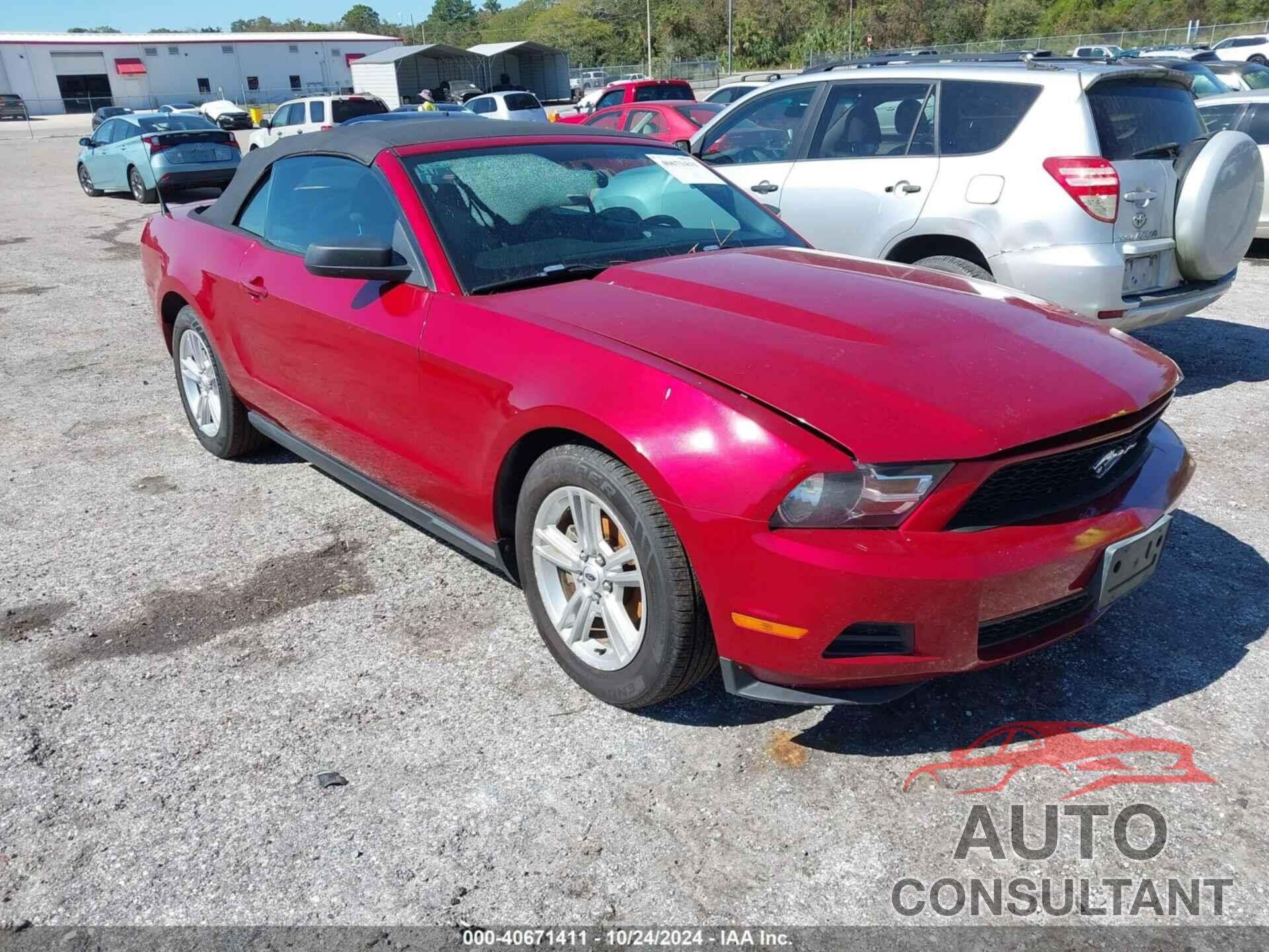 FORD MUSTANG 2010 - 1ZVBP8EN5A5114522