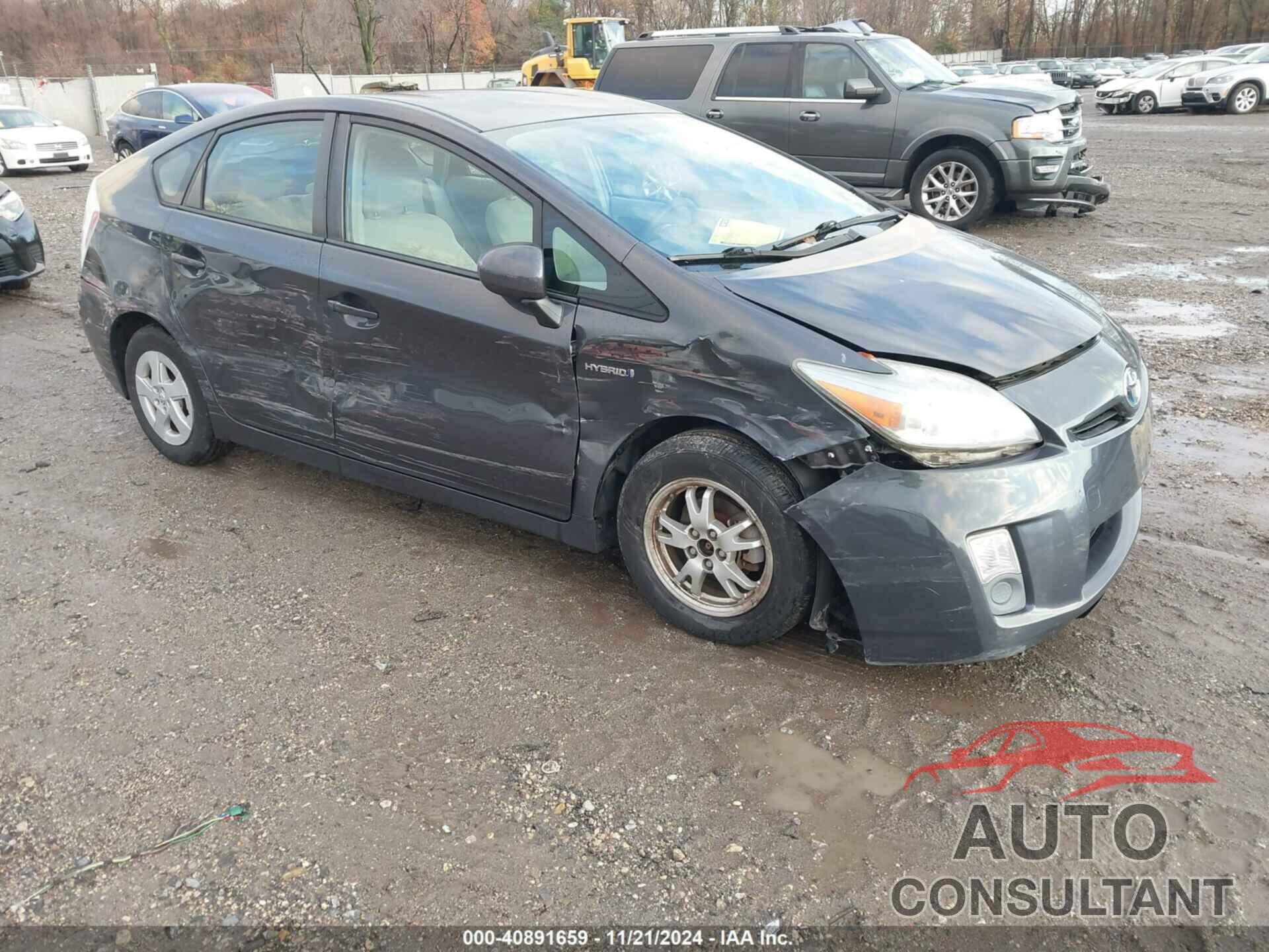 TOYOTA PRIUS 2011 - JTDKN3DUXB5340528