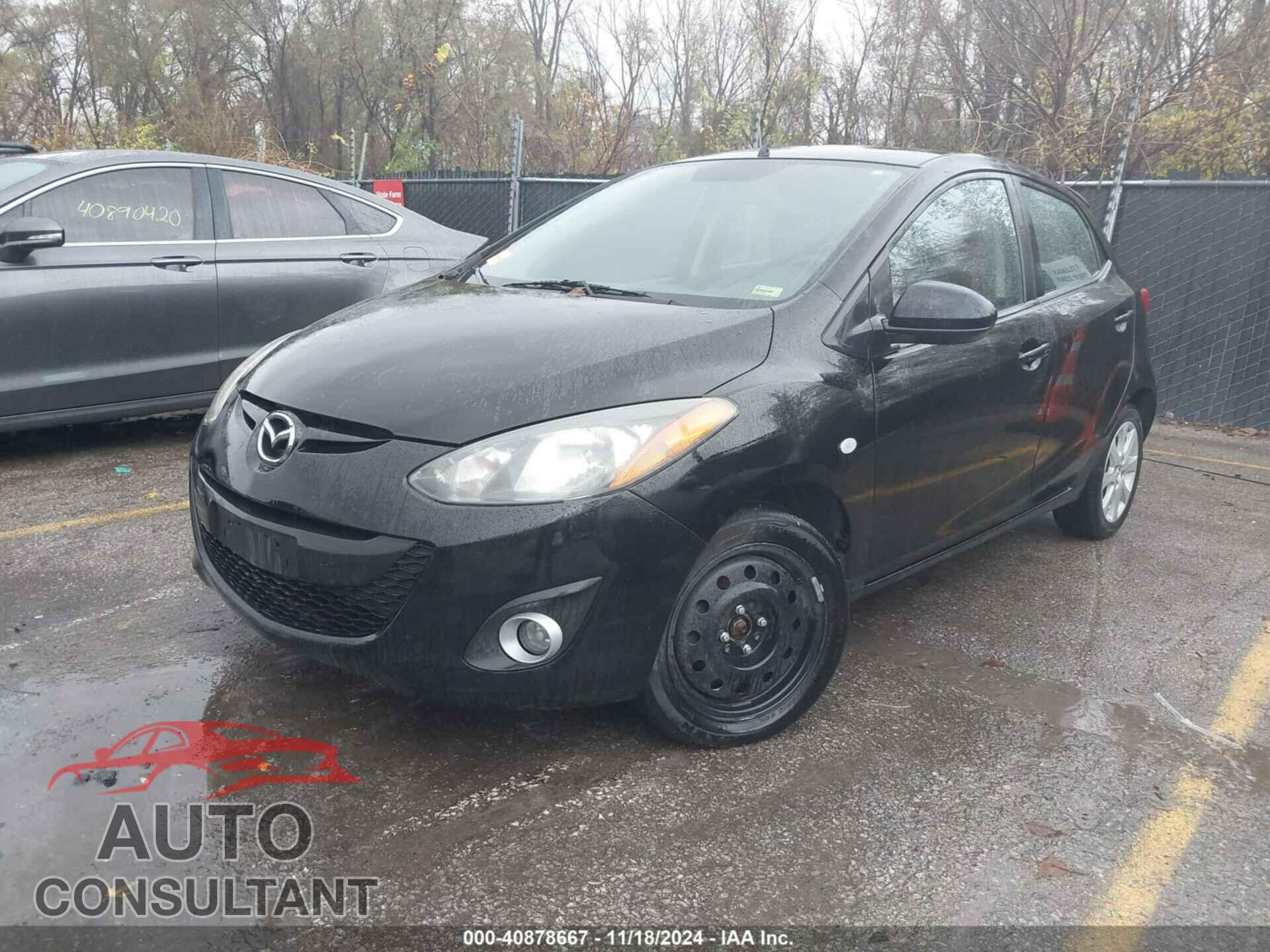 MAZDA MAZDA2 2012 - JM1DE1LY9C0144497