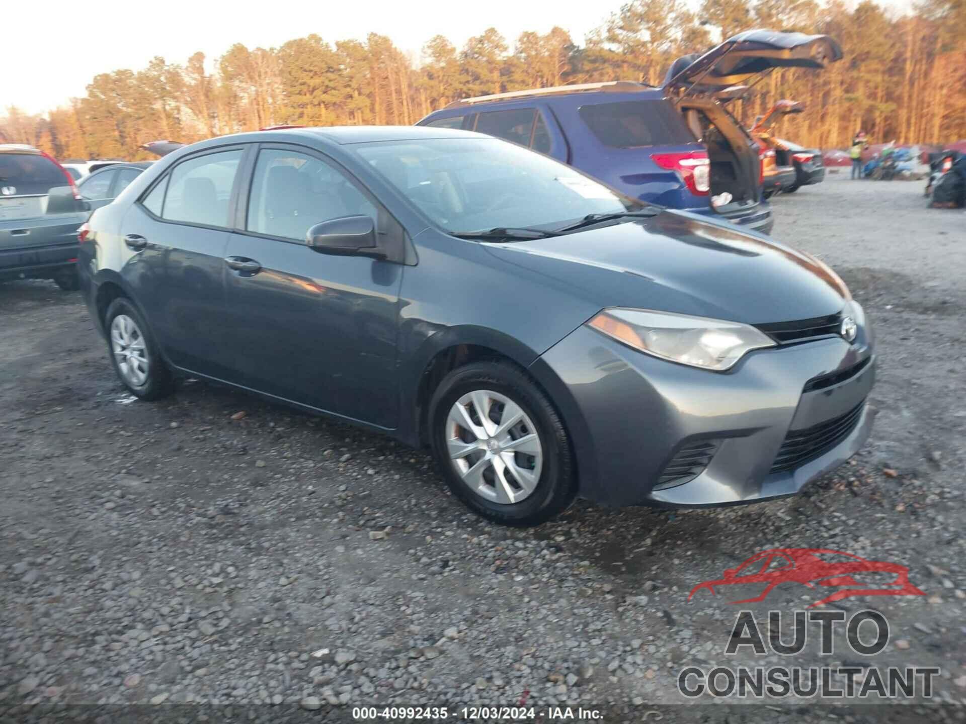 TOYOTA COROLLA 2014 - 2T1BURHE4EC091806