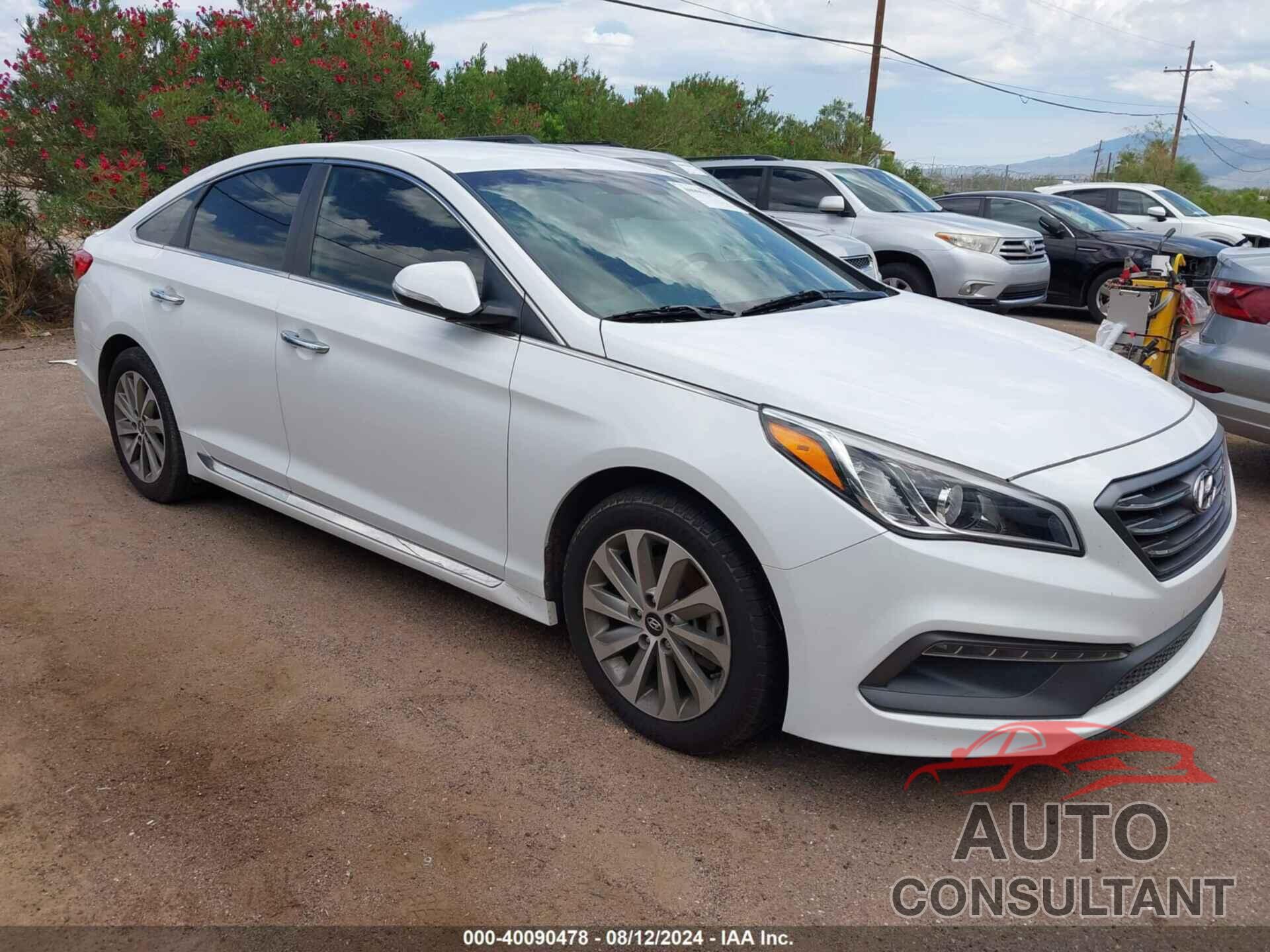 HYUNDAI SONATA 2016 - 5NPE34AF5GH270975