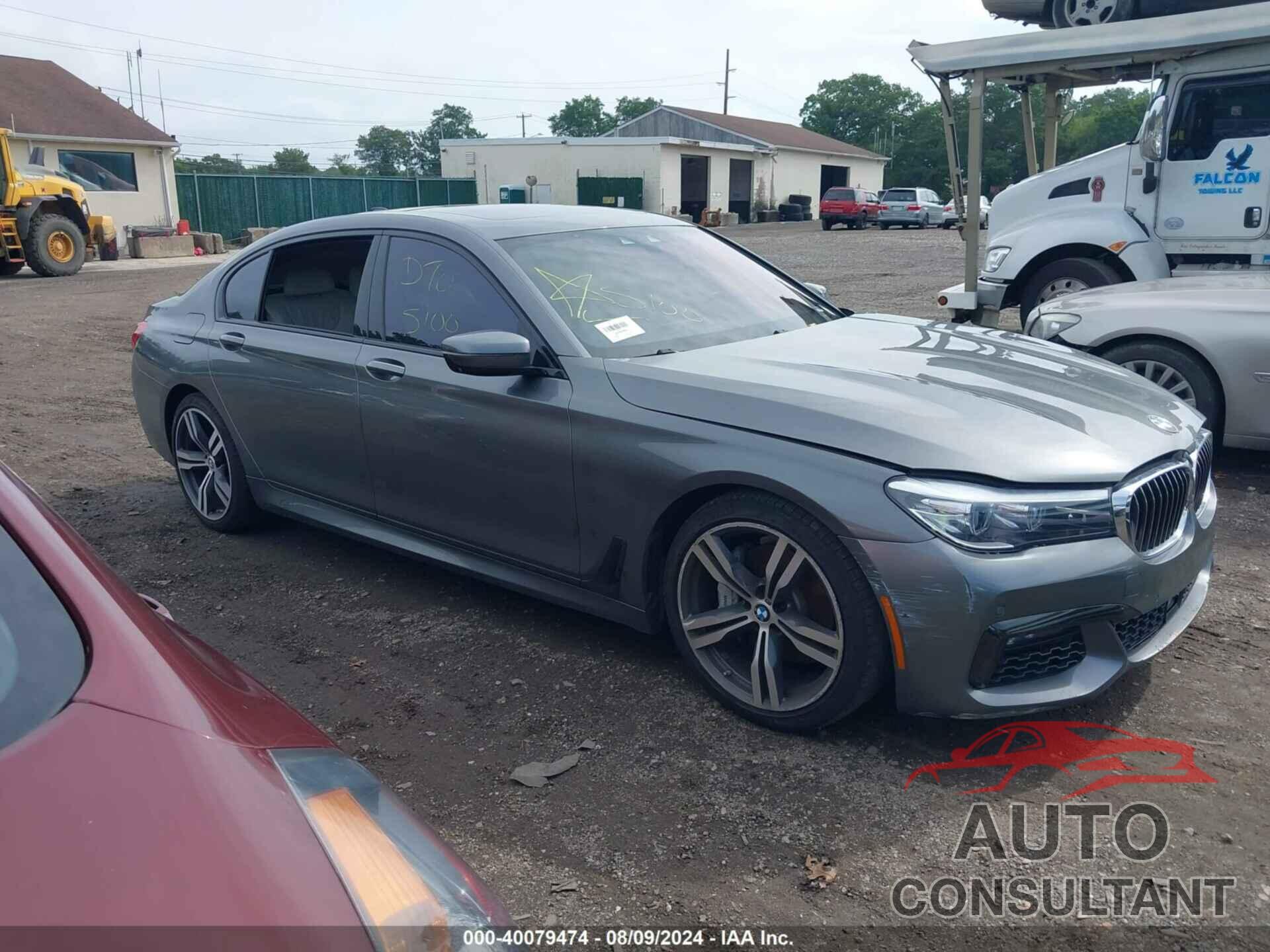 BMW 740I 2019 - WBA7E2C50KB217345