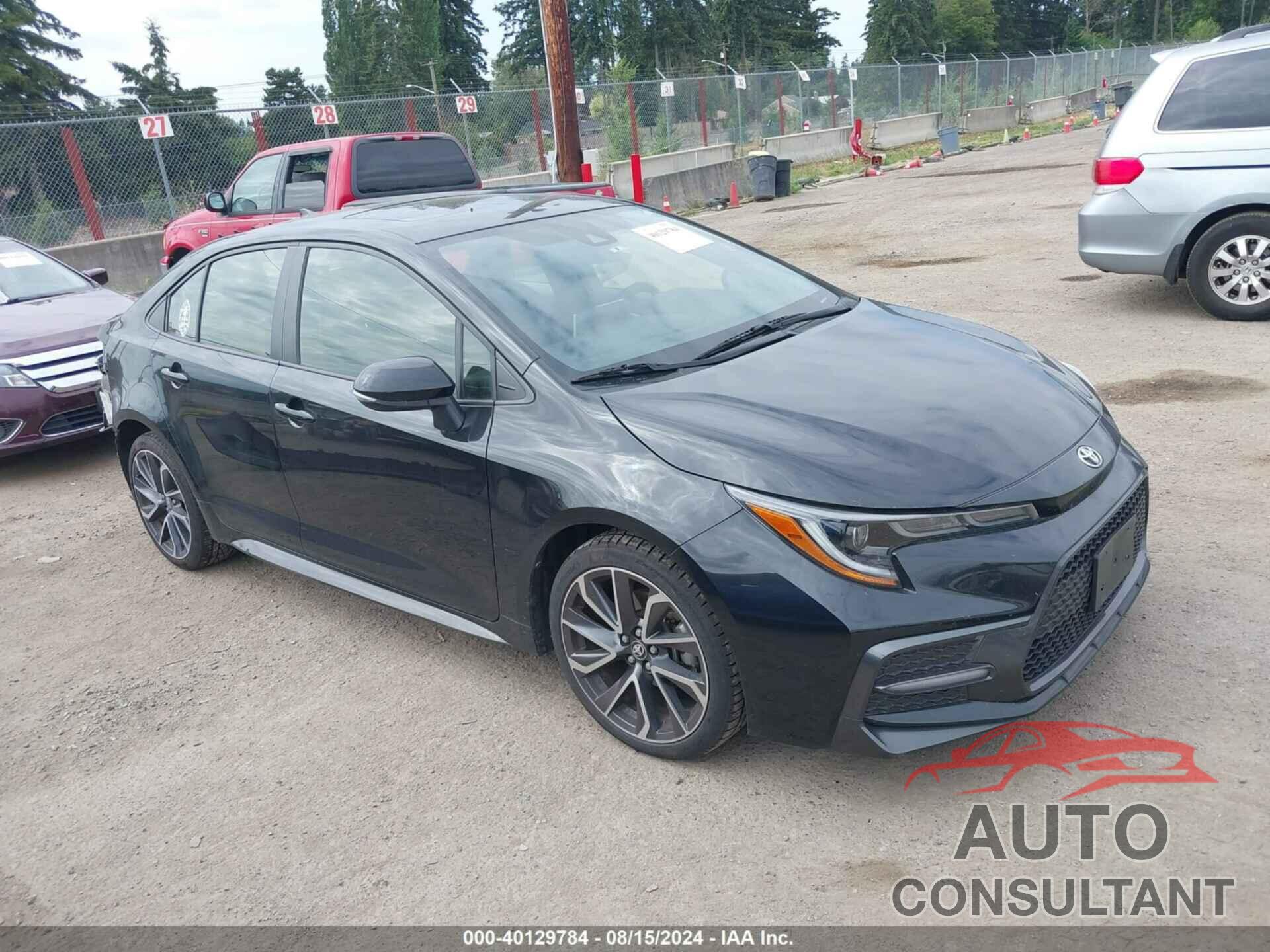TOYOTA COROLLA 2020 - JTDP4RCE8LJ014953