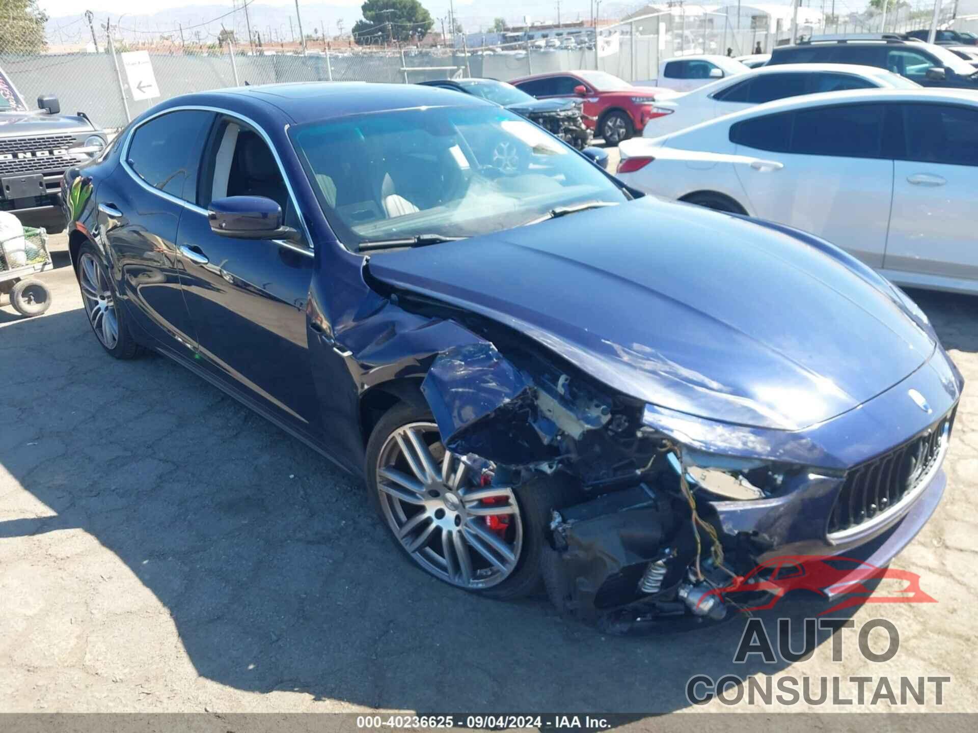 MASERATI GHIBLI 2016 - ZAM57RTA8G1165305