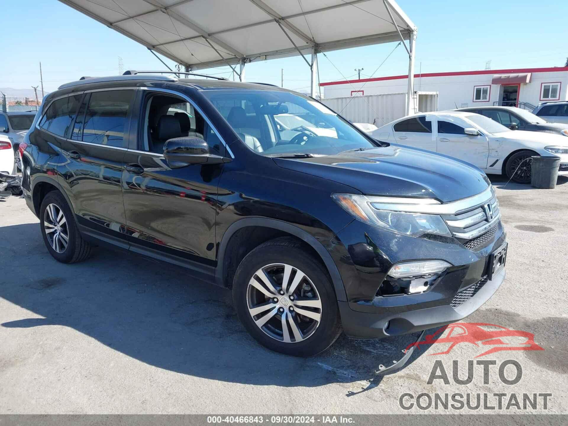 HONDA PILOT 2016 - 5FNYF5H51GB050965