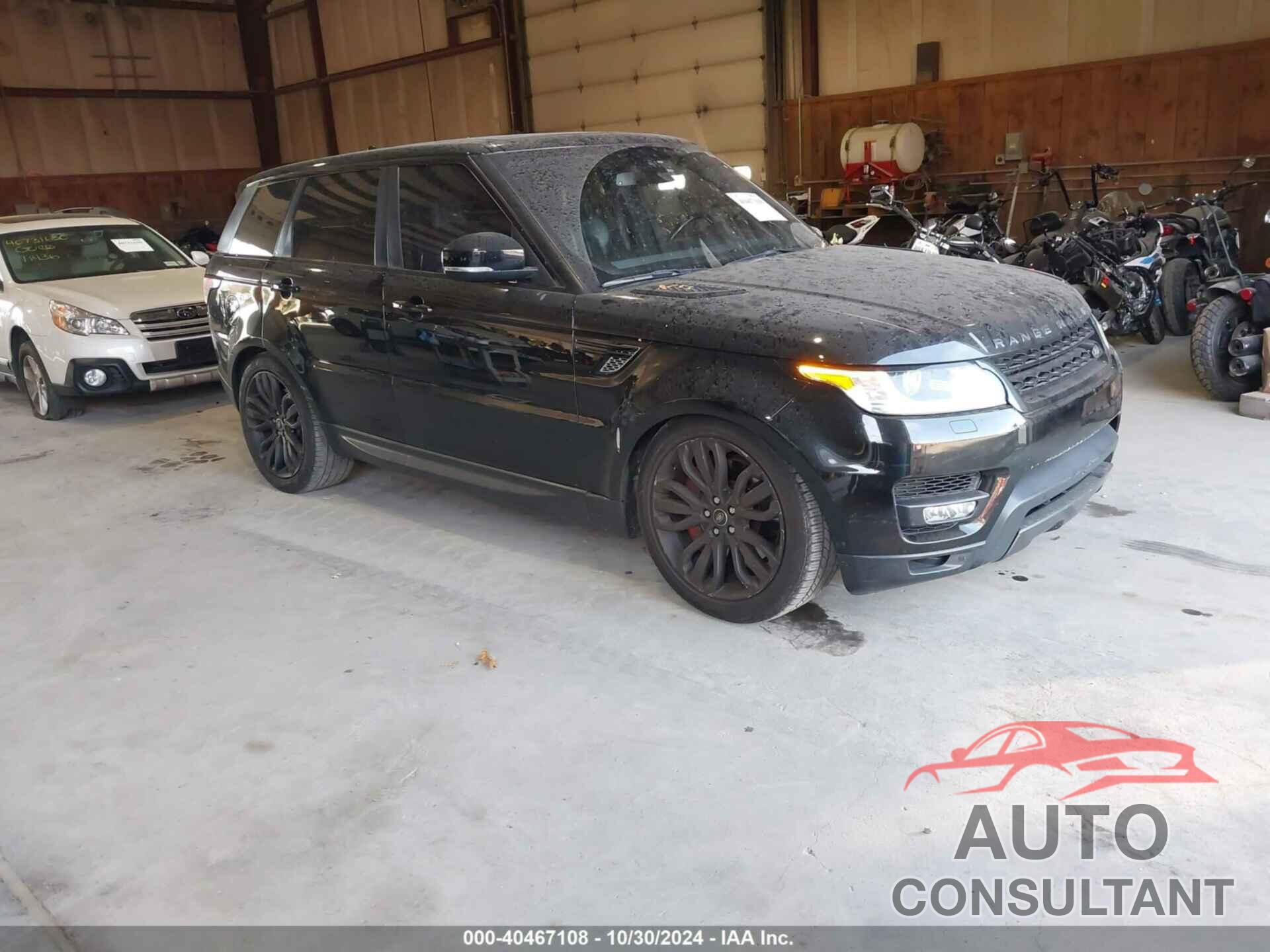 LAND ROVER RANGE ROVER SPORT 2016 - SALWR2EF4GA562859