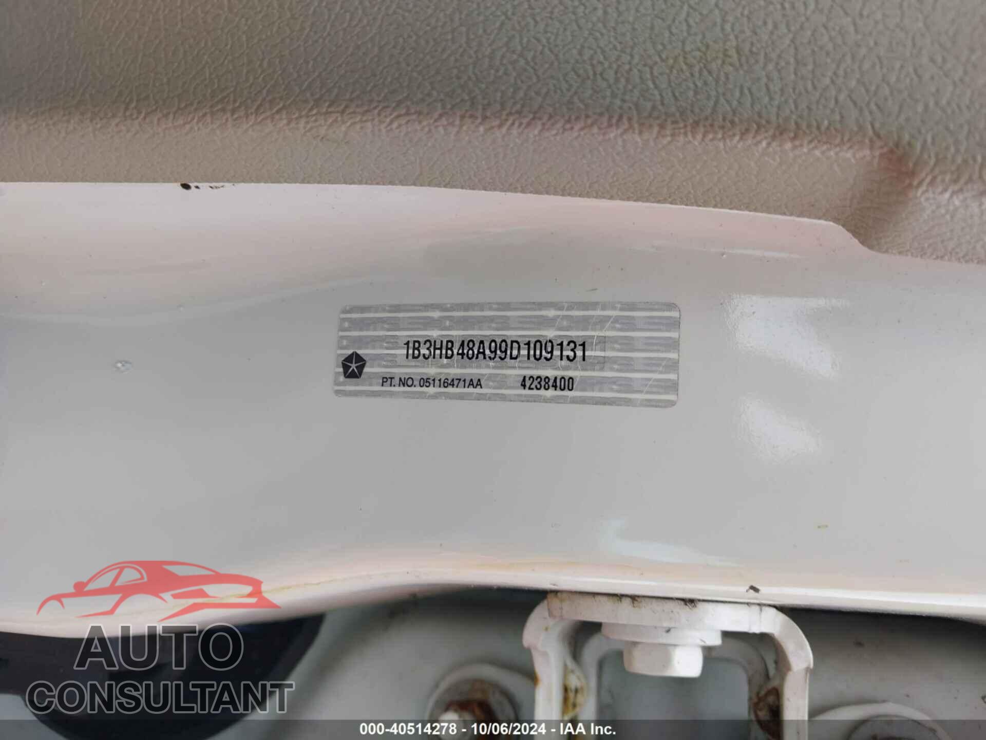 DODGE CALIBER 2009 - 1B3HB48A99D109131