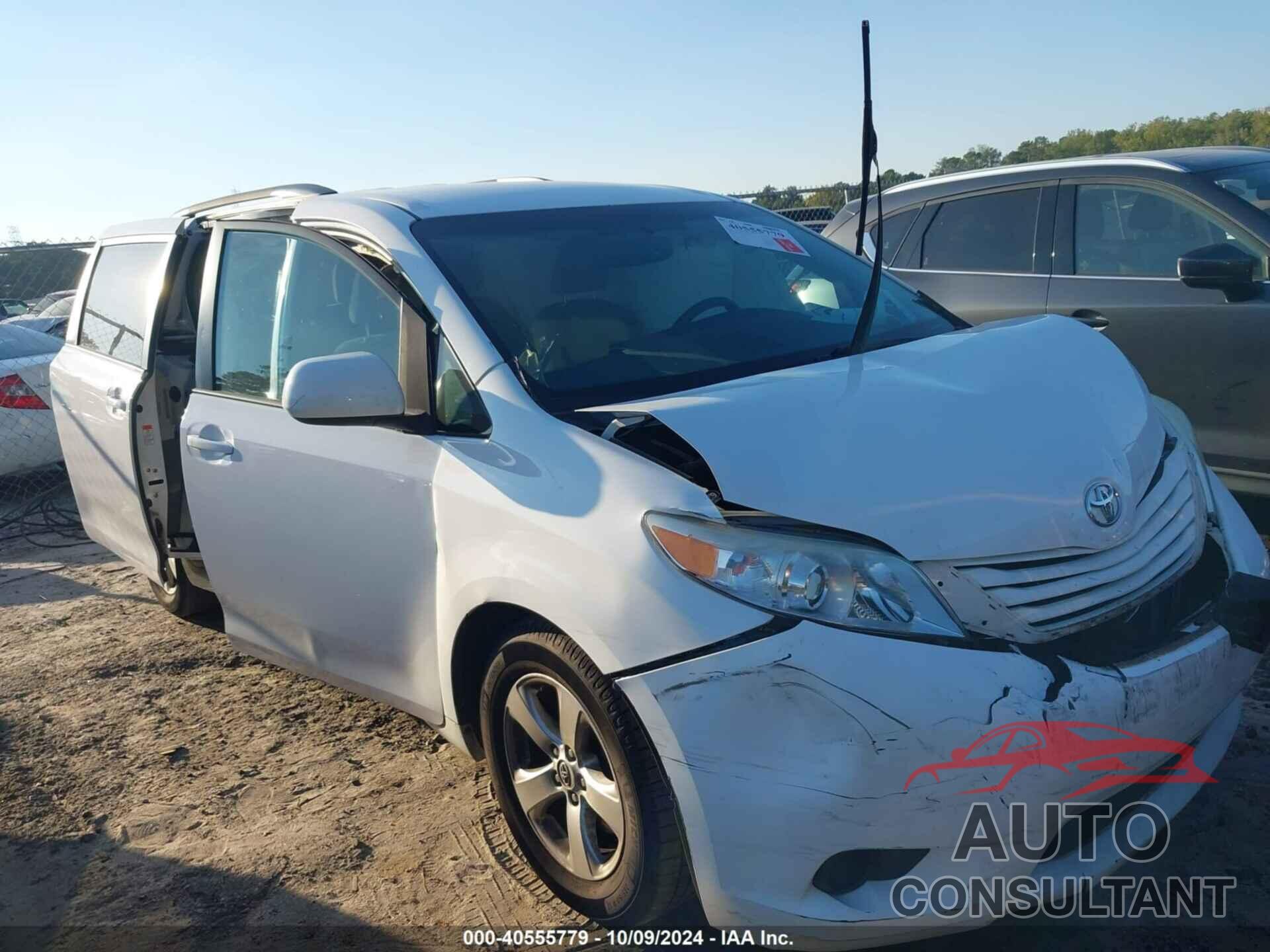 TOYOTA SIENNA 2016 - 5TDKK3DC0GS710970