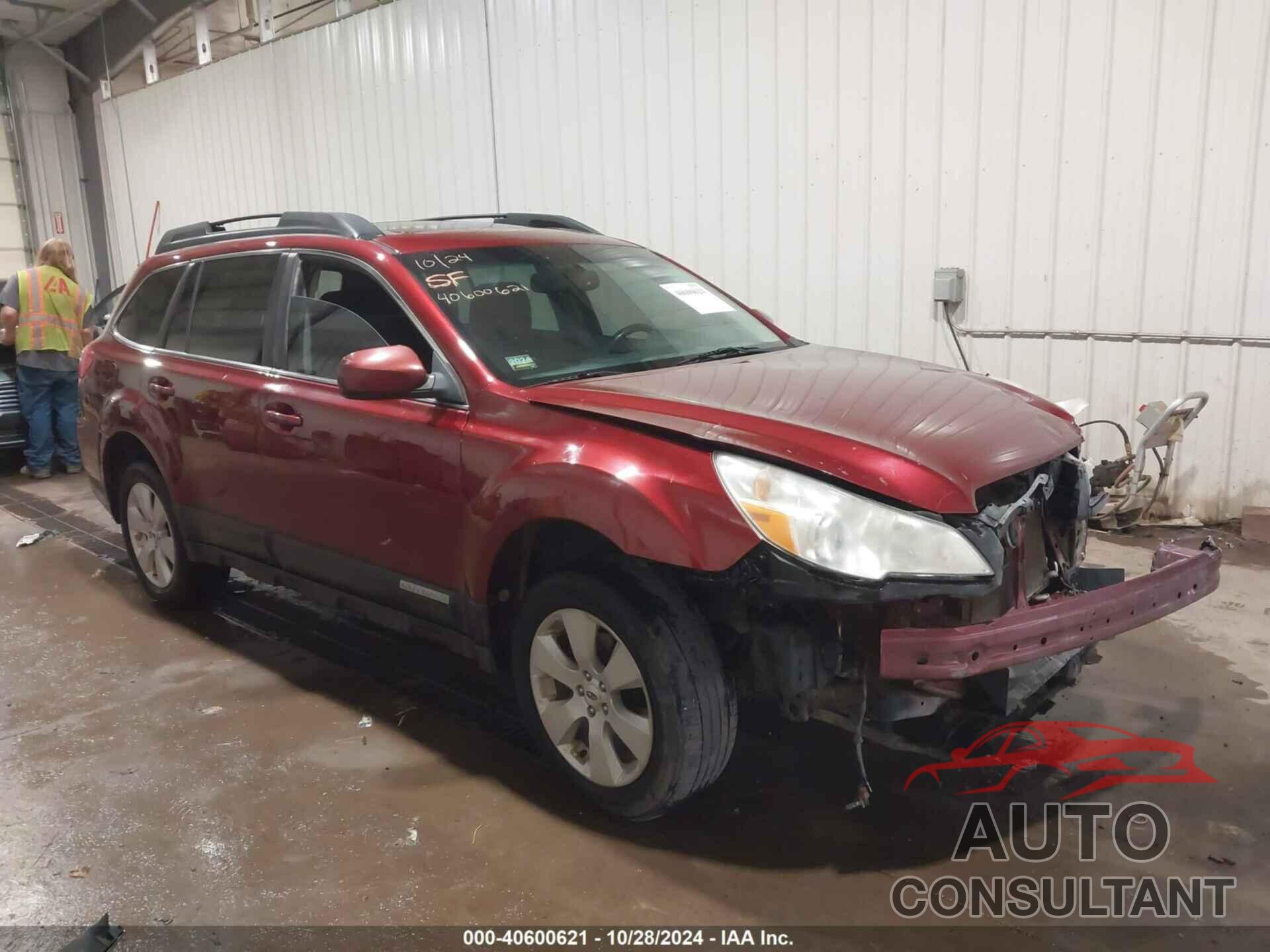 SUBARU OUTBACK 2012 - 4S4BRCKC2C3269607