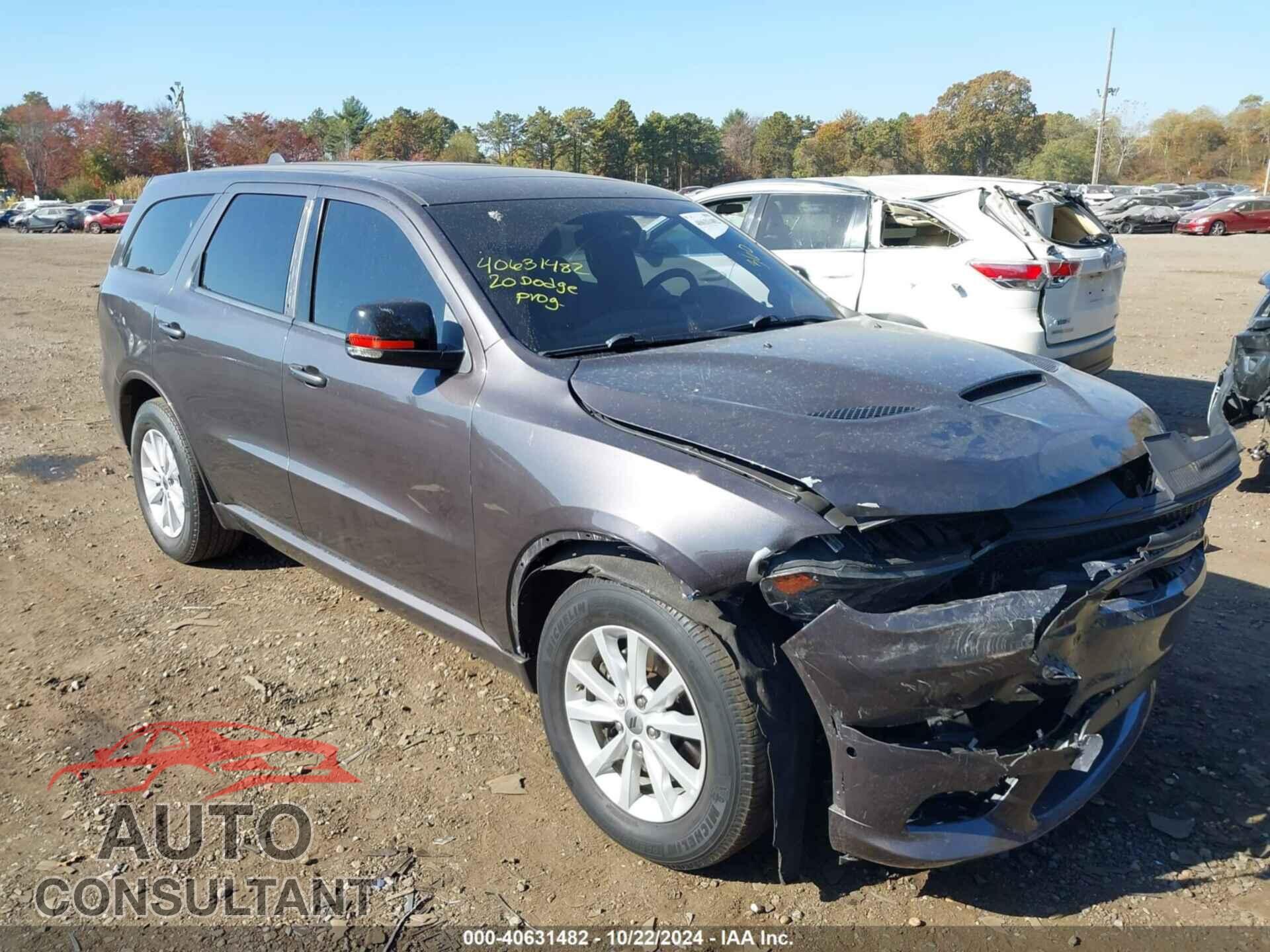 DODGE DURANGO 2020 - 1C4SDJCT9LC432324