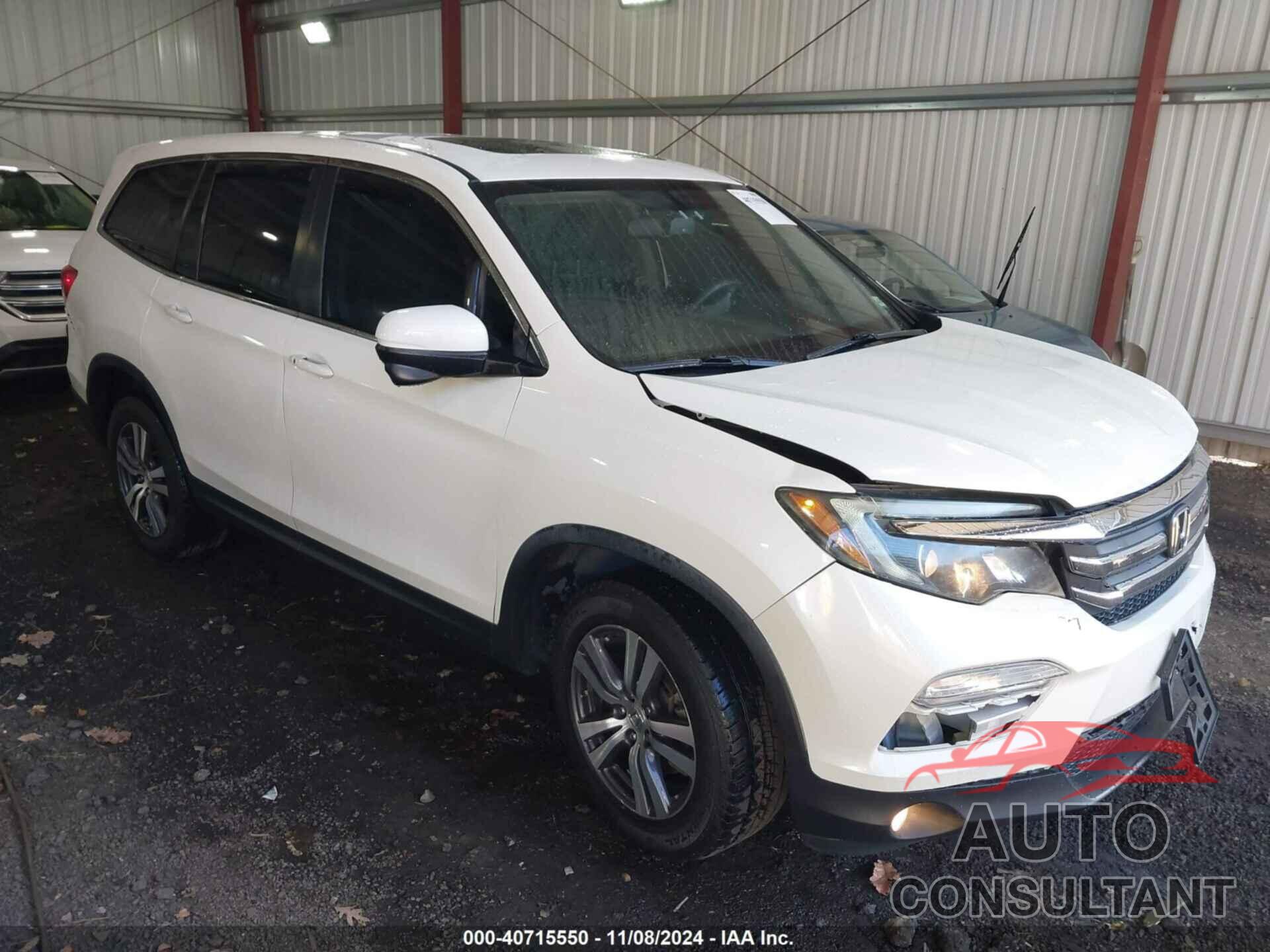 HONDA PILOT 2018 - 5FNYF5H54JB023850