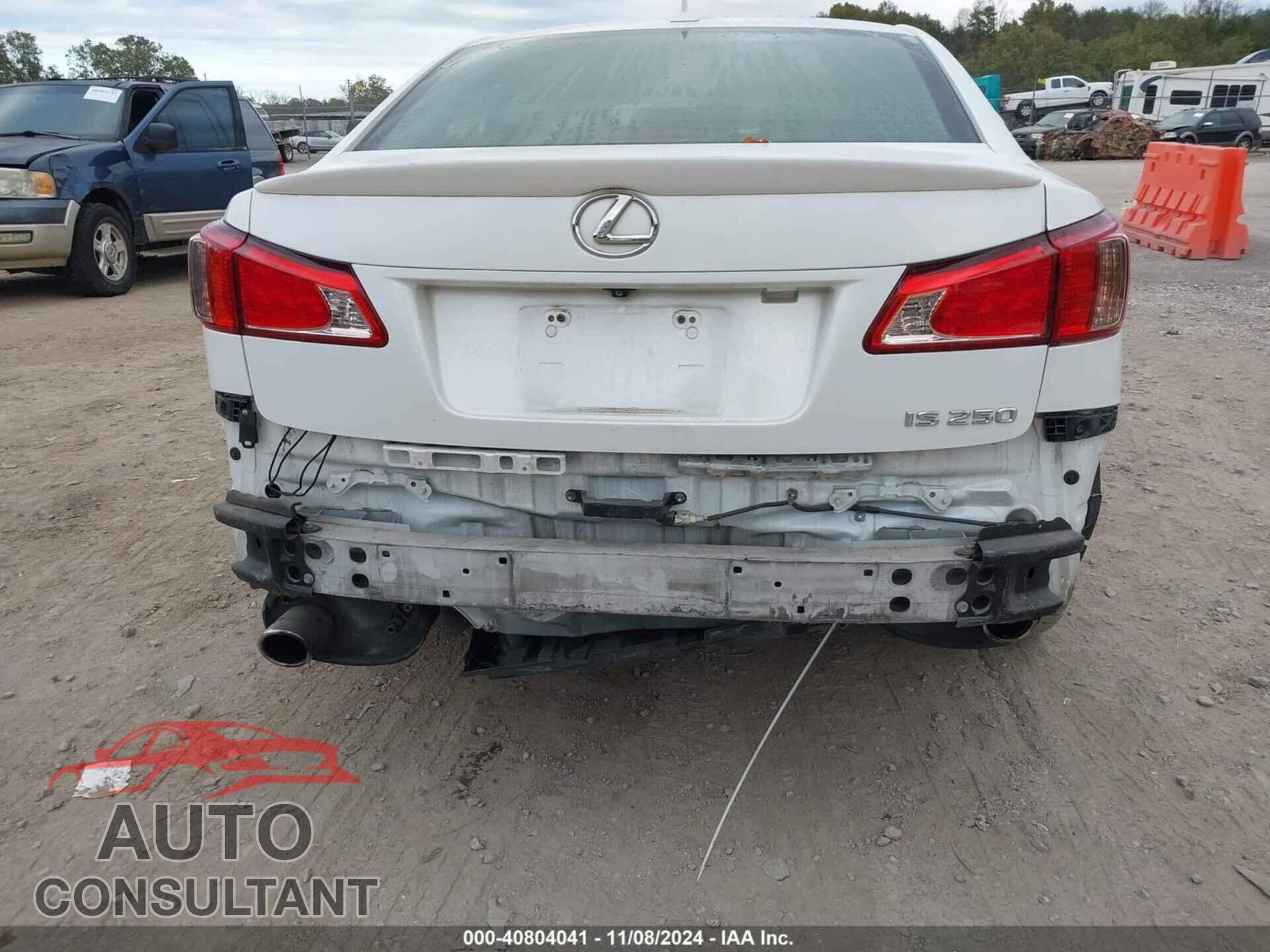 LEXUS IS 250 2012 - JTHBF5C26C5175585