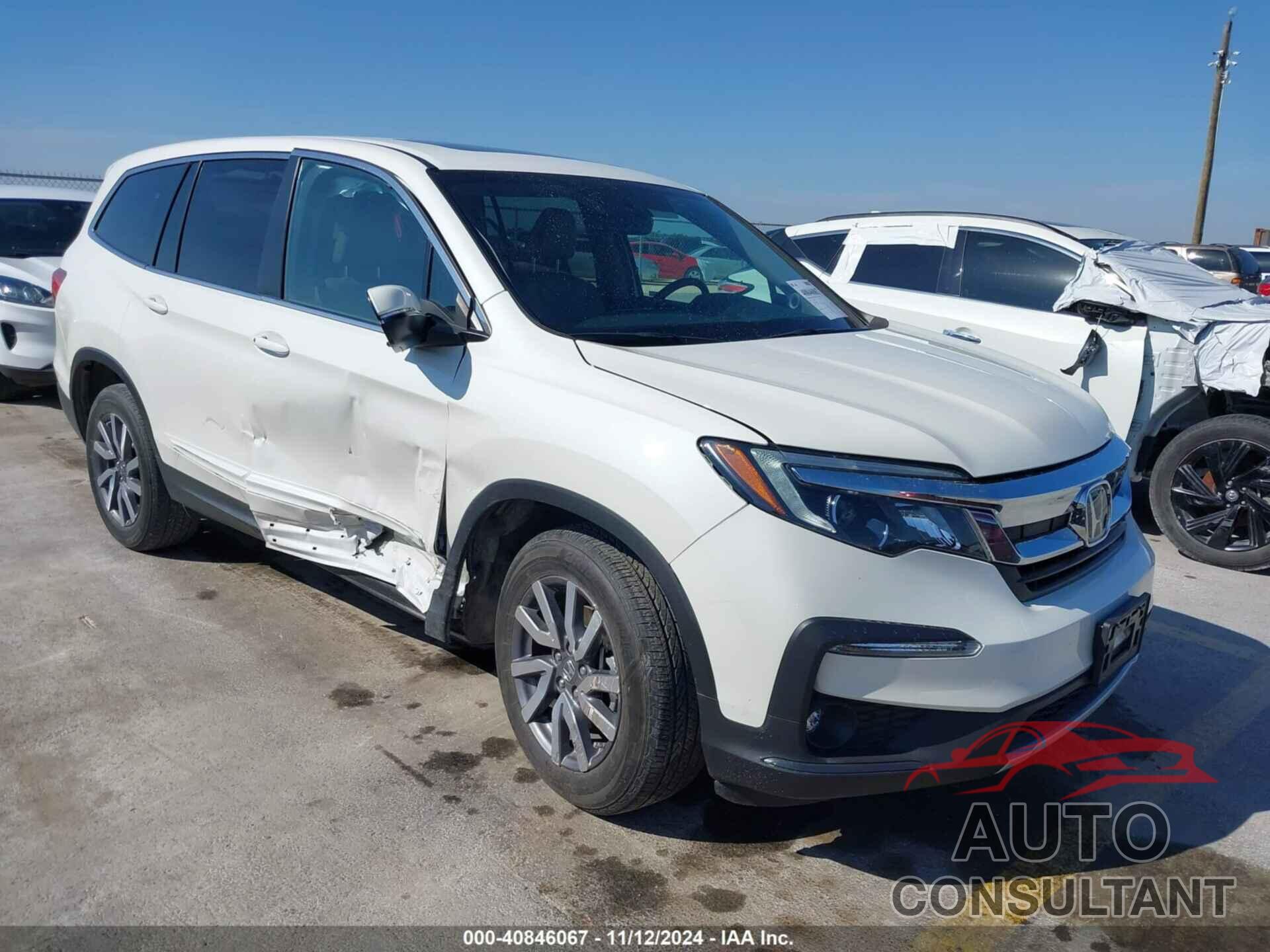 HONDA PILOT 2019 - 5FNYF5H51KB014024