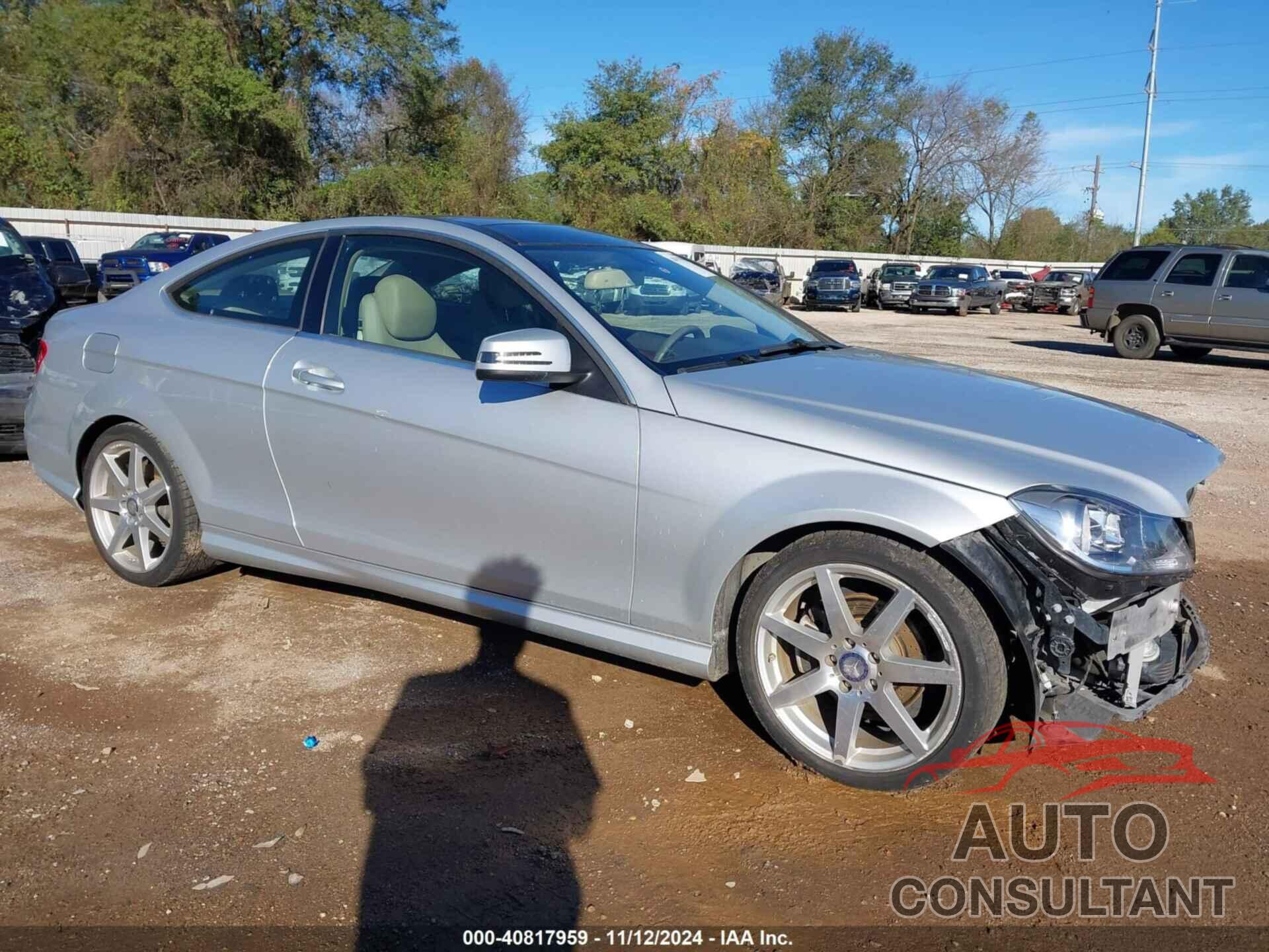 MERCEDES-BENZ C 250 2013 - WDDGJ4HB8DG002073