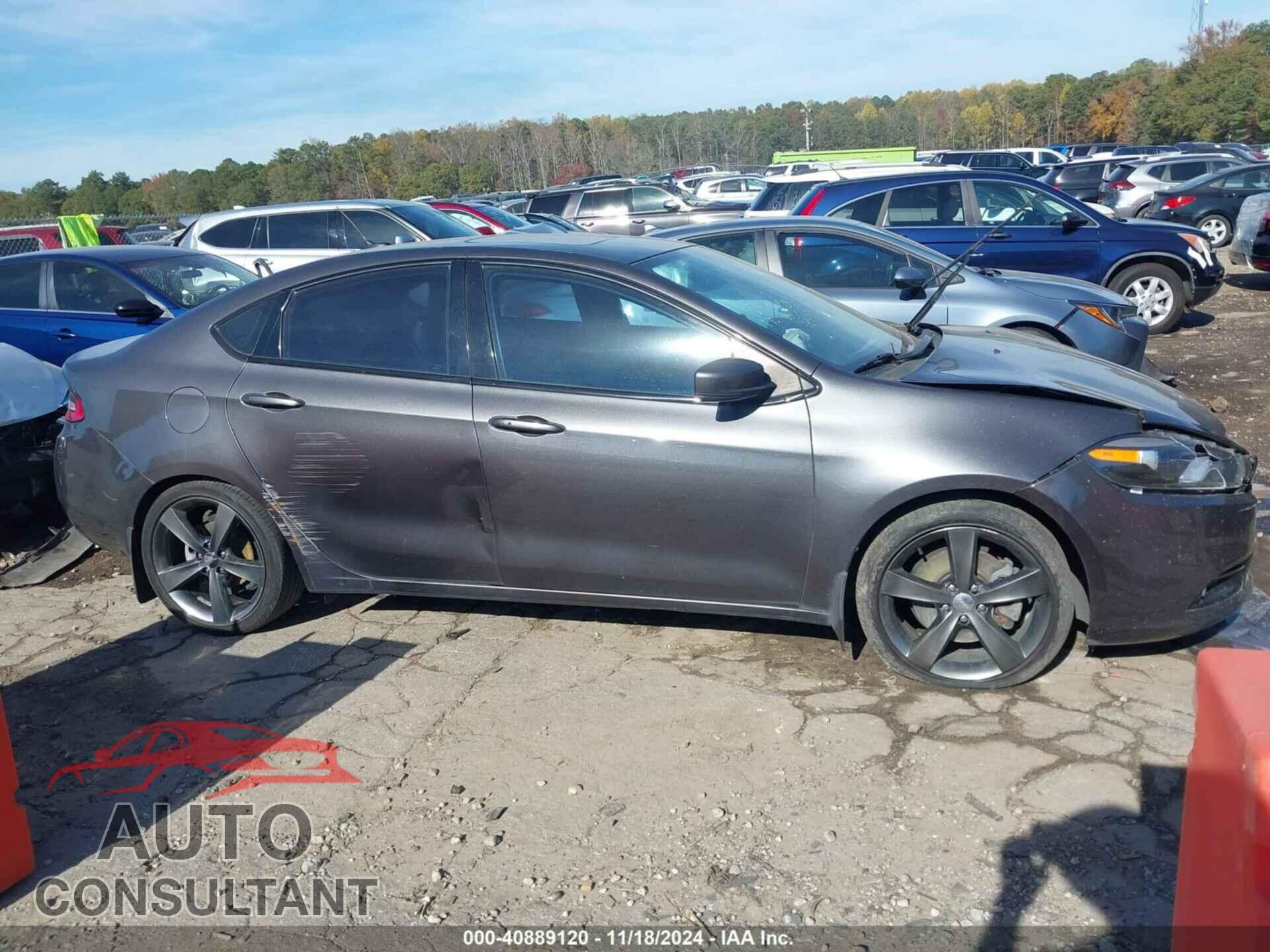 DODGE DART 2015 - 1C3CDFEB6FD278924
