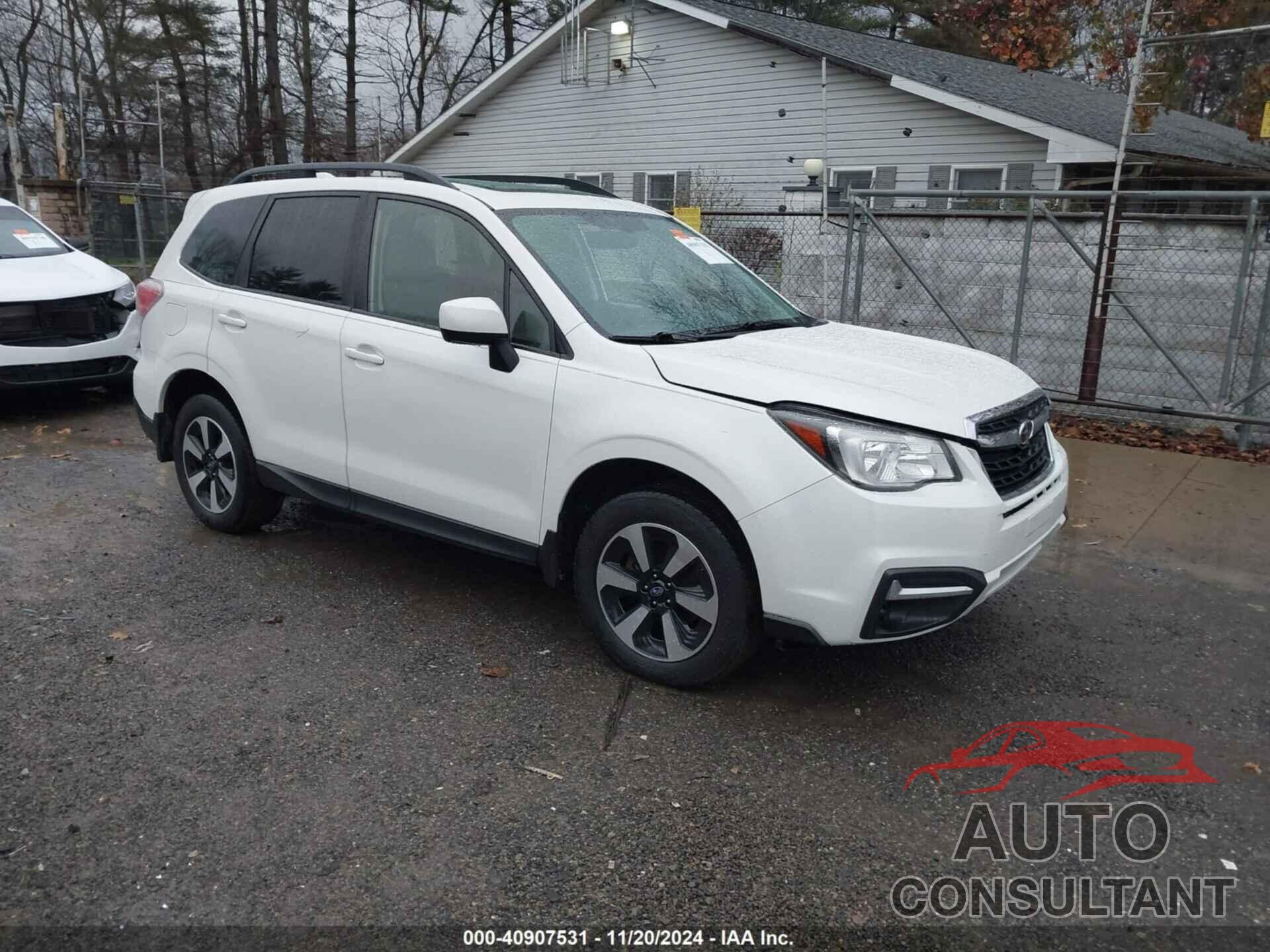 SUBARU FORESTER 2017 - JF2SJAEC1HH494222