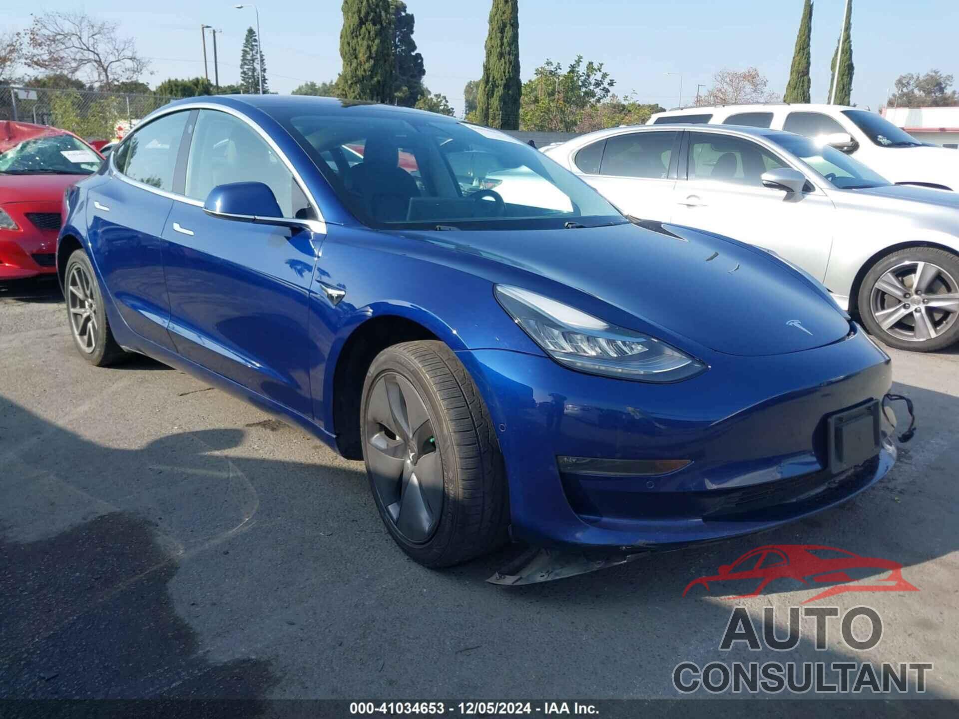 TESLA MODEL 3 2018 - 5YJ3E1EA6JF038115