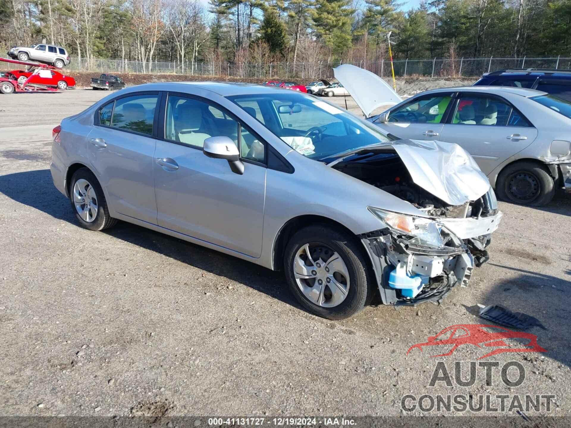 HONDA CIVIC 2013 - 19XFB2F50DE285086
