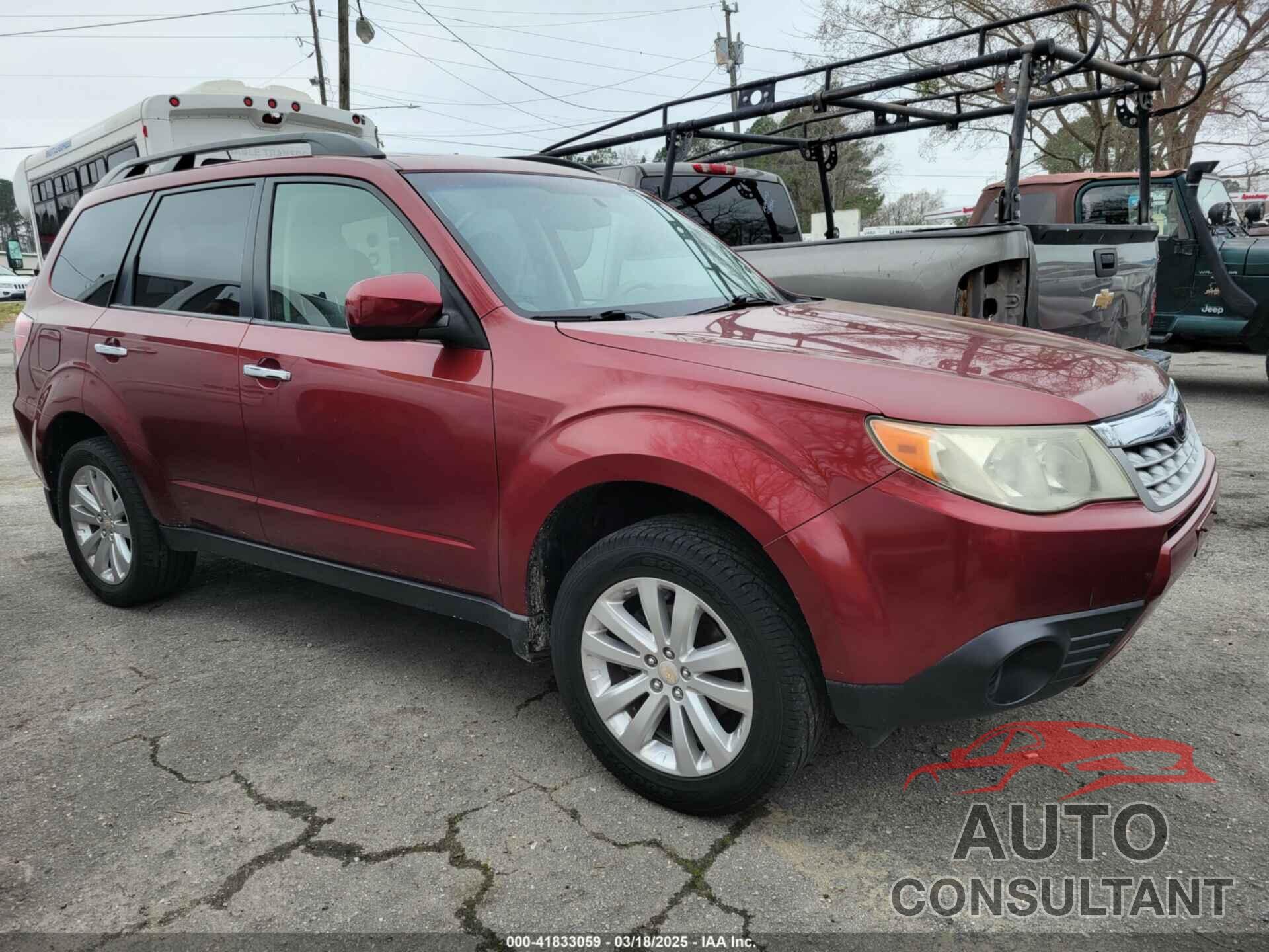 SUBARU FORESTER 2012 - JF2SHBDC2CH454081