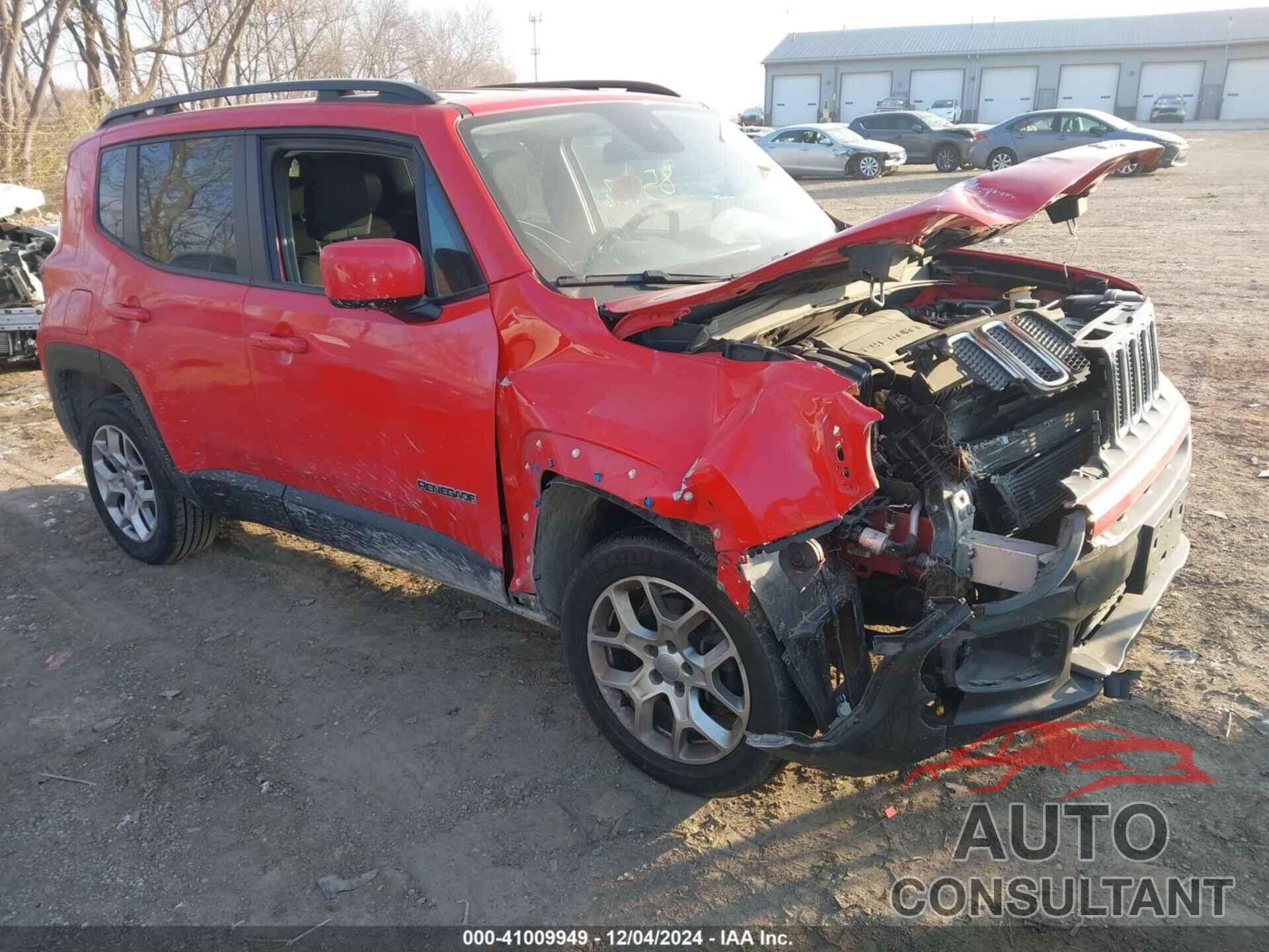 JEEP RENEGADE 2015 - ZACCJBBT8FPB29524