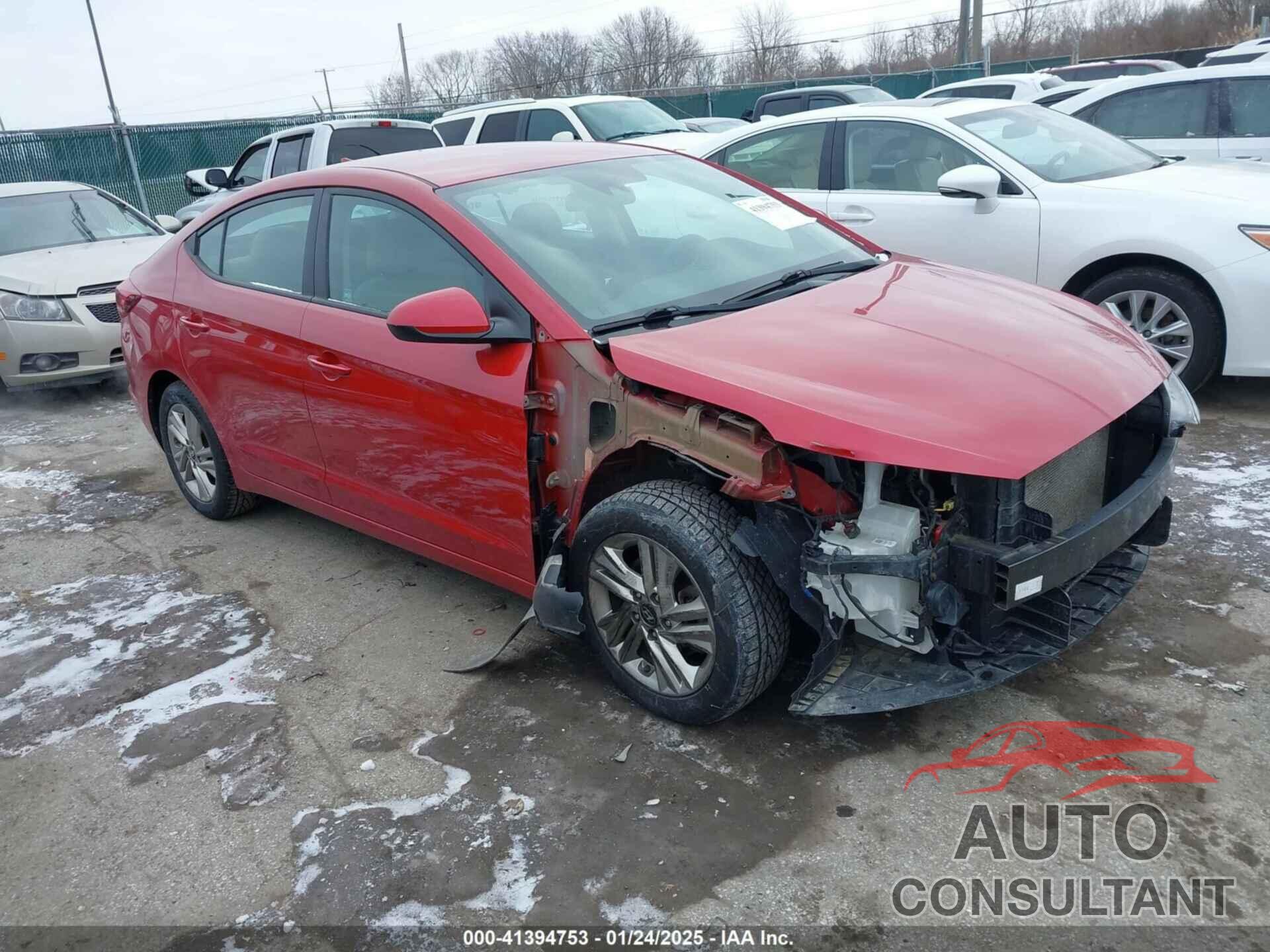 HYUNDAI ELANTRA 2019 - 5NPD84LF0KH457172