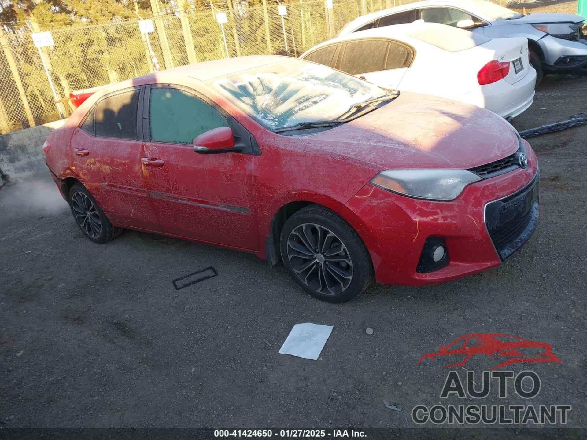 TOYOTA COROLLA 2016 - 2T1BURHE2GC608717