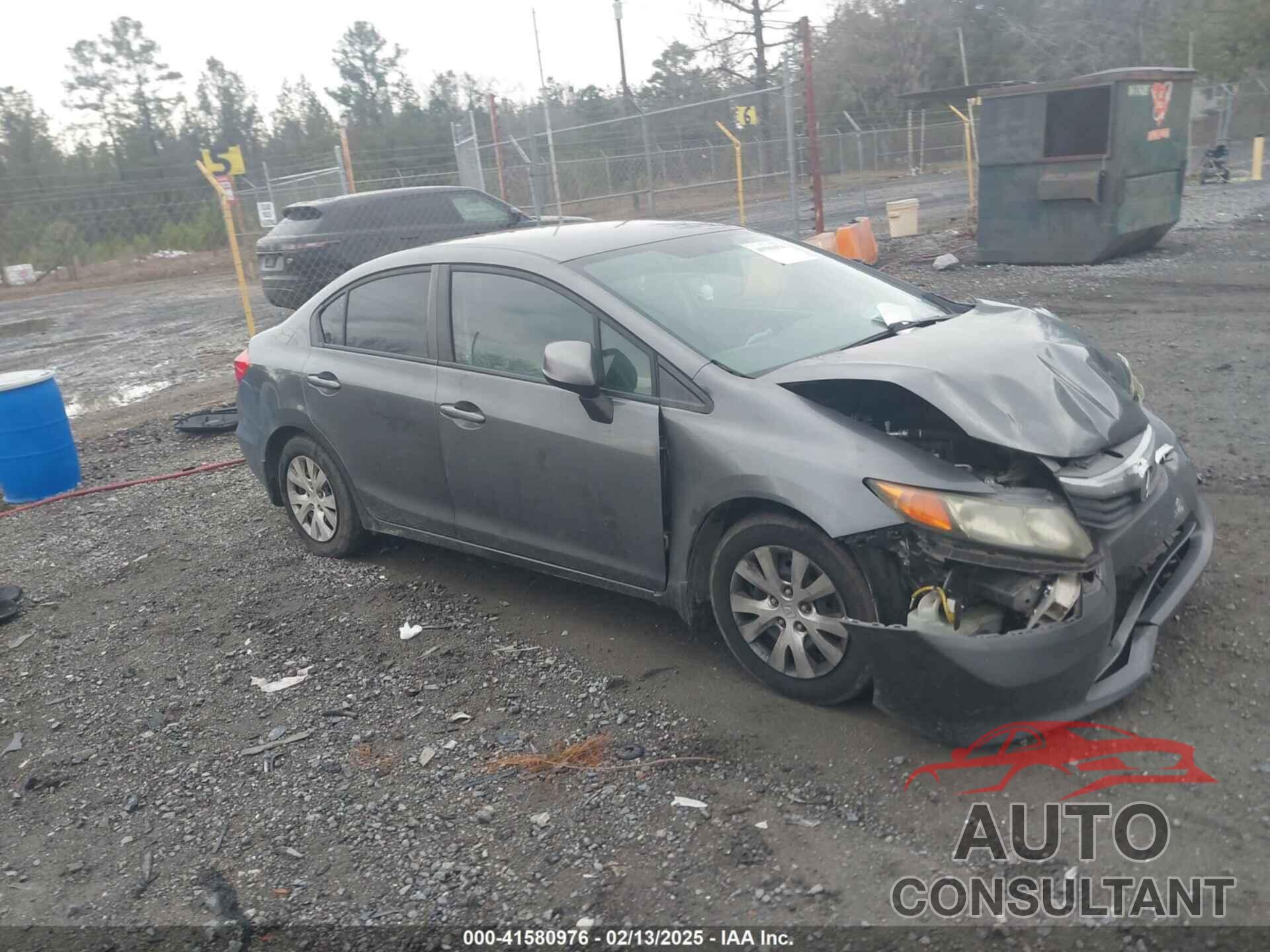 HONDA CIVIC 2012 - 19XFB2F51CE014178