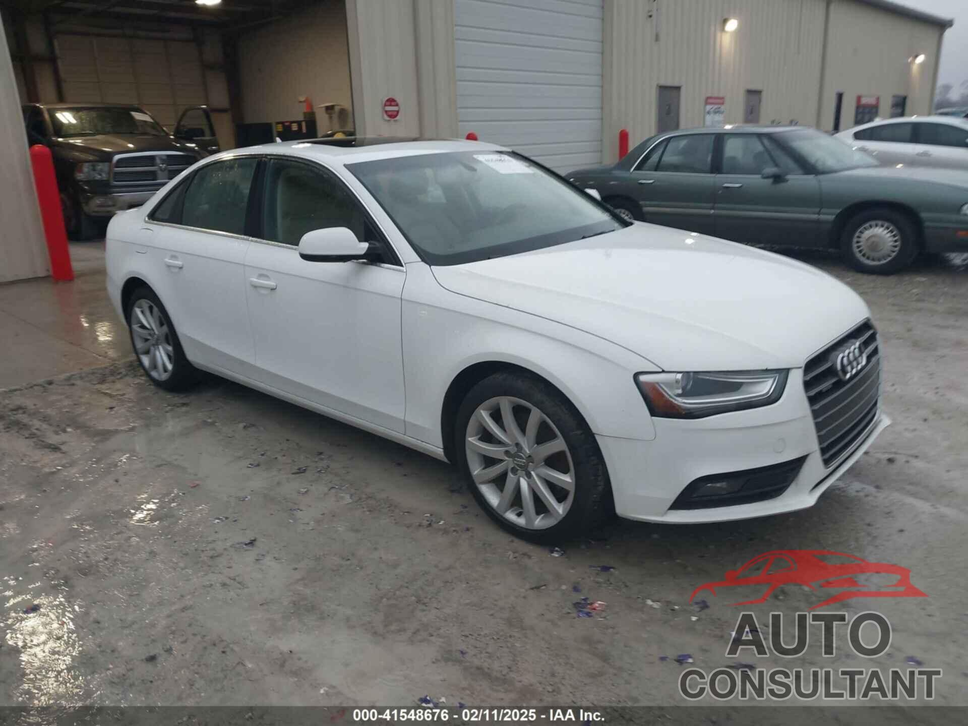 AUDI A4 2013 - WAUFFAFL3DN027053
