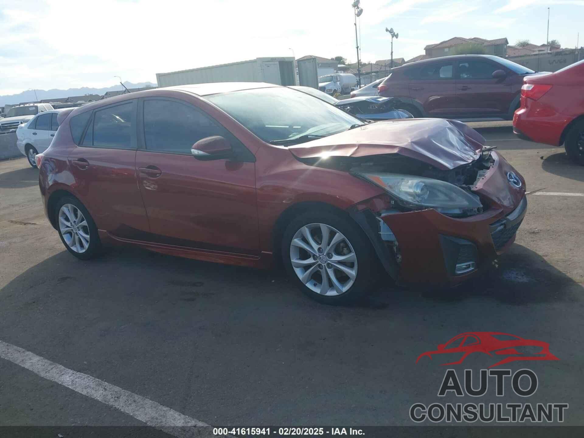 MAZDA MAZDA3 2010 - JM1BL1H51A1104319