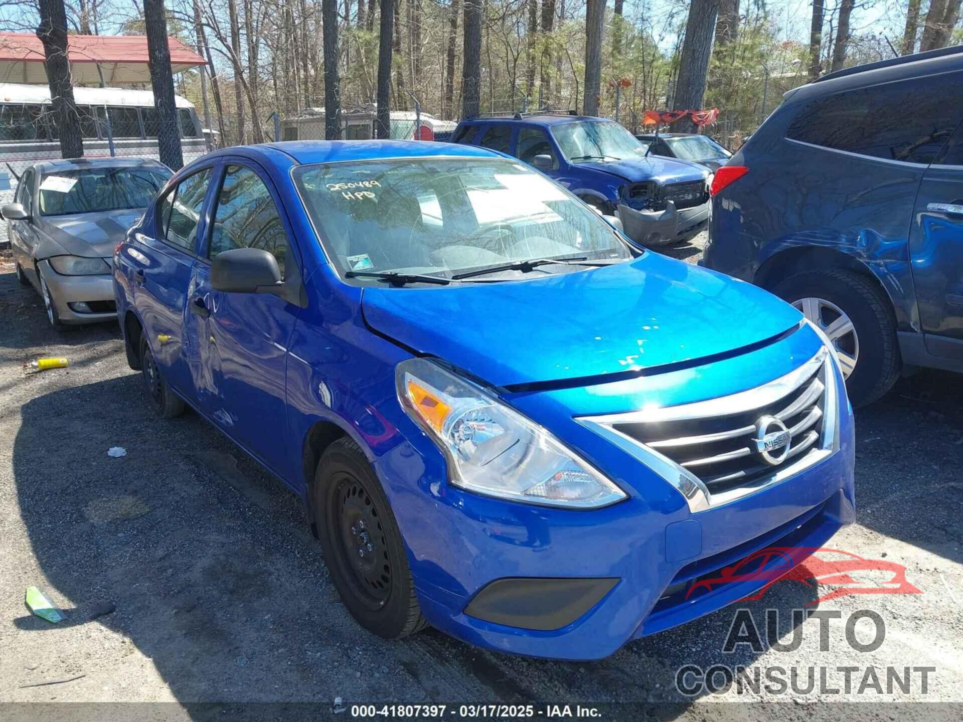 NISSAN VERSA 2015 - 3N1CN7AP1FL872804