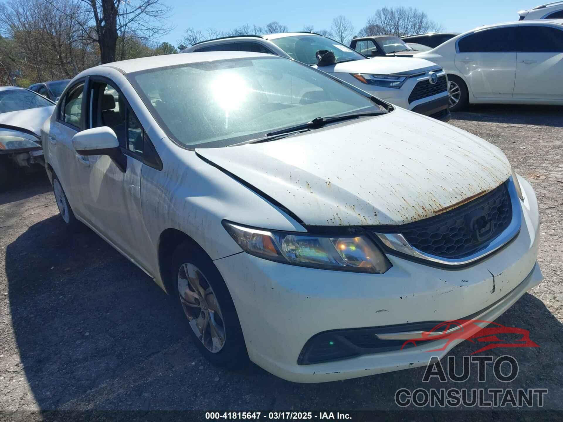 HONDA CIVIC 2014 - 19XFB2F58EE040991