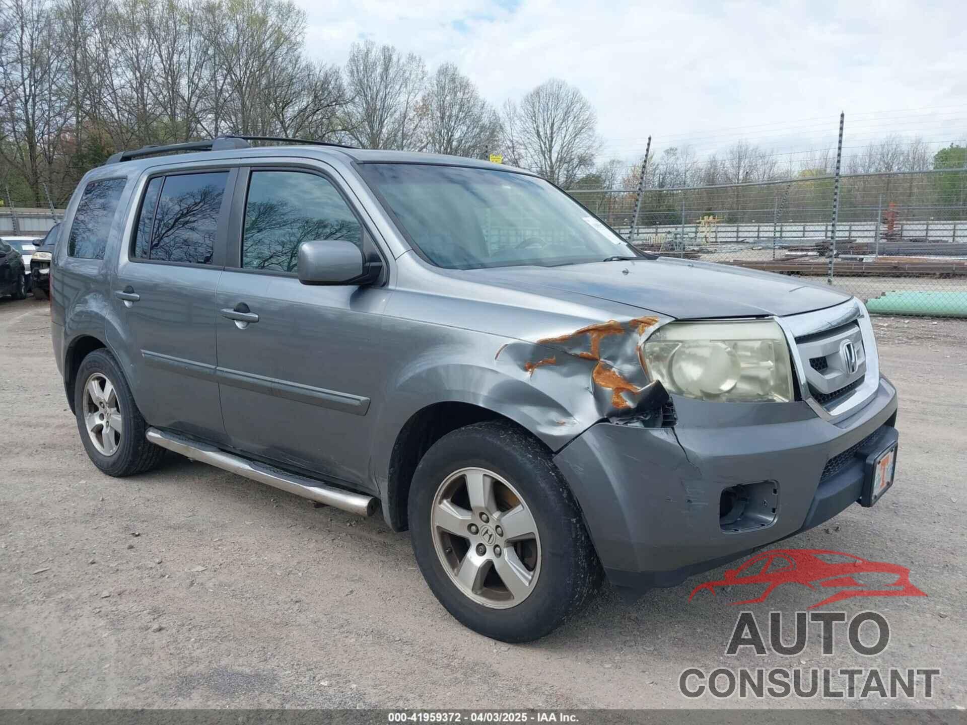 HONDA PILOT 2009 - 5FNYF38669B008971