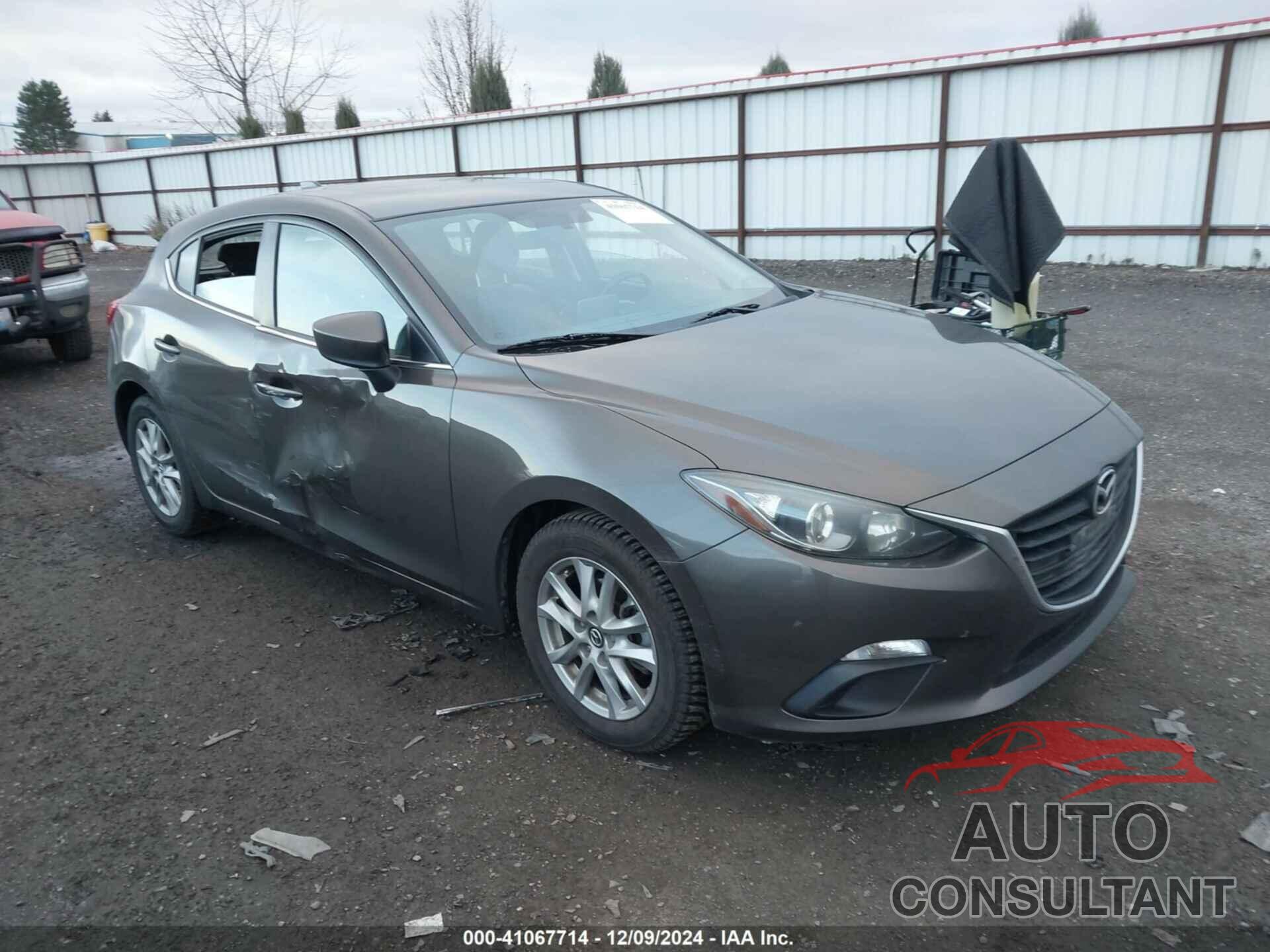 MAZDA MAZDA3 2014 - JM1BM1M73E1217053