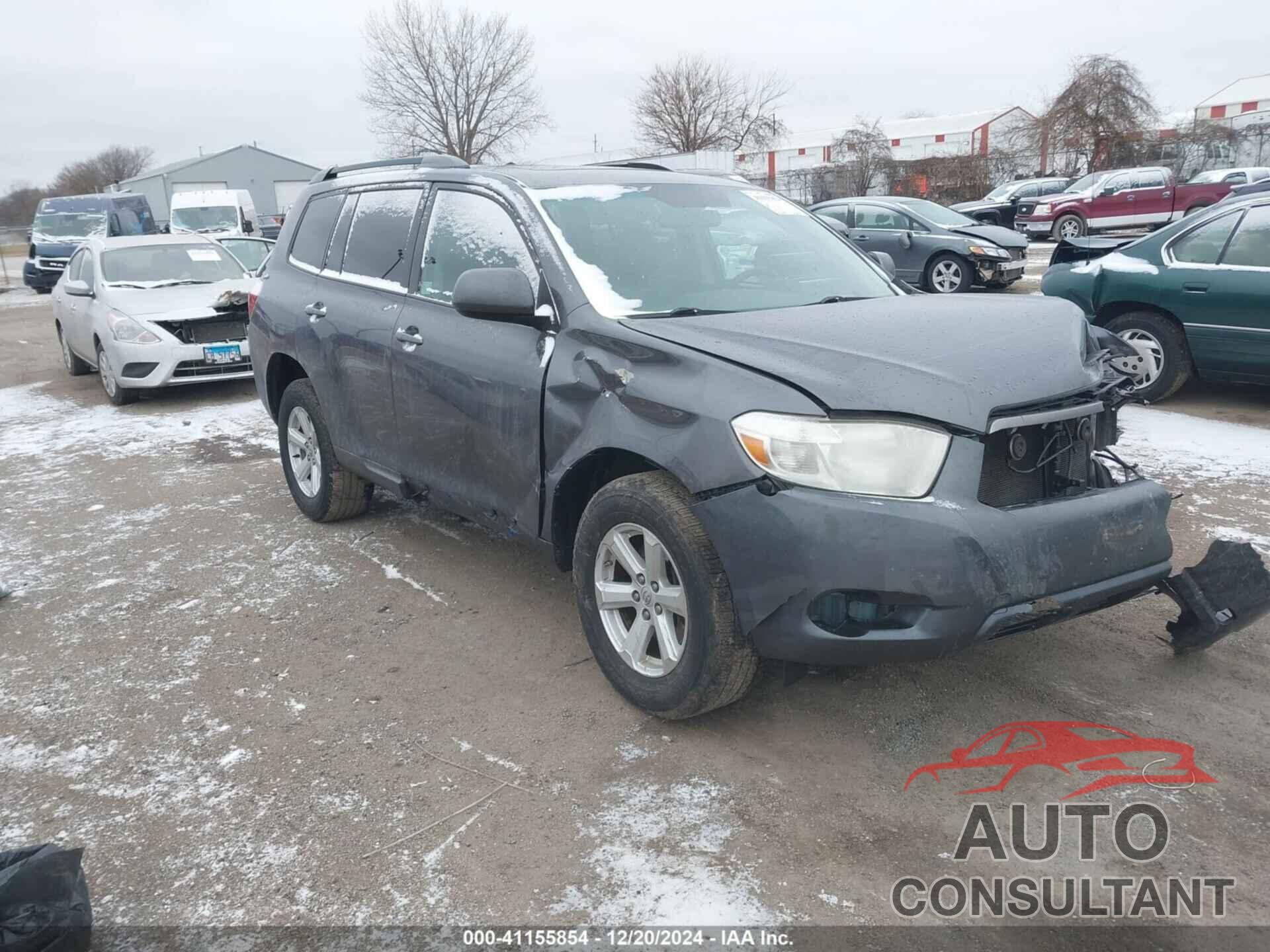 TOYOTA HIGHLANDER 2010 - 5TDJK3EH2AS039007