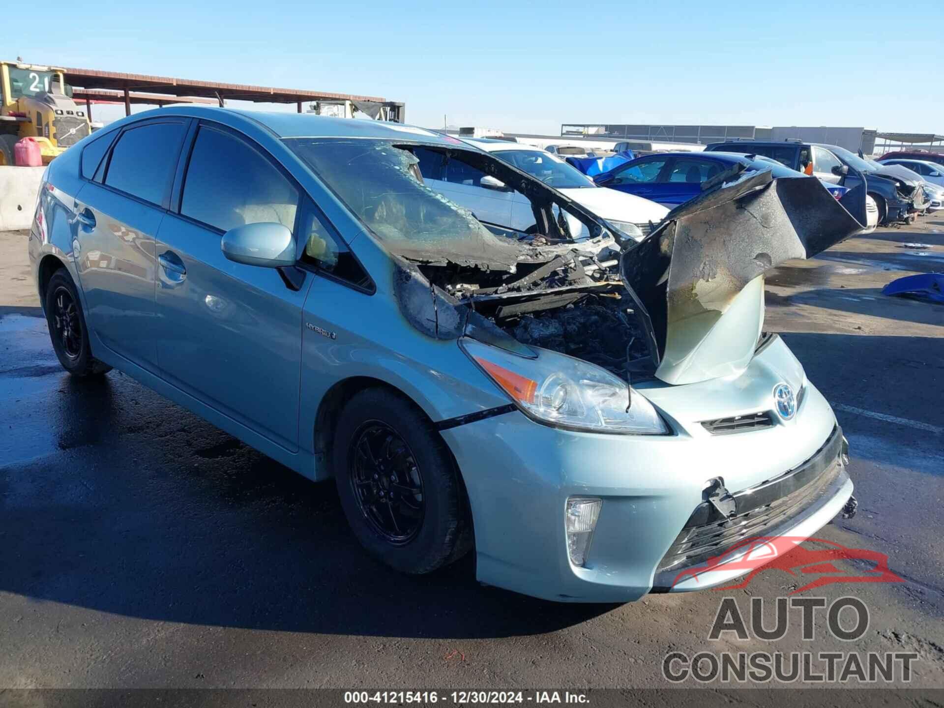 TOYOTA PRIUS 2012 - JTDKN3DUXC5445815