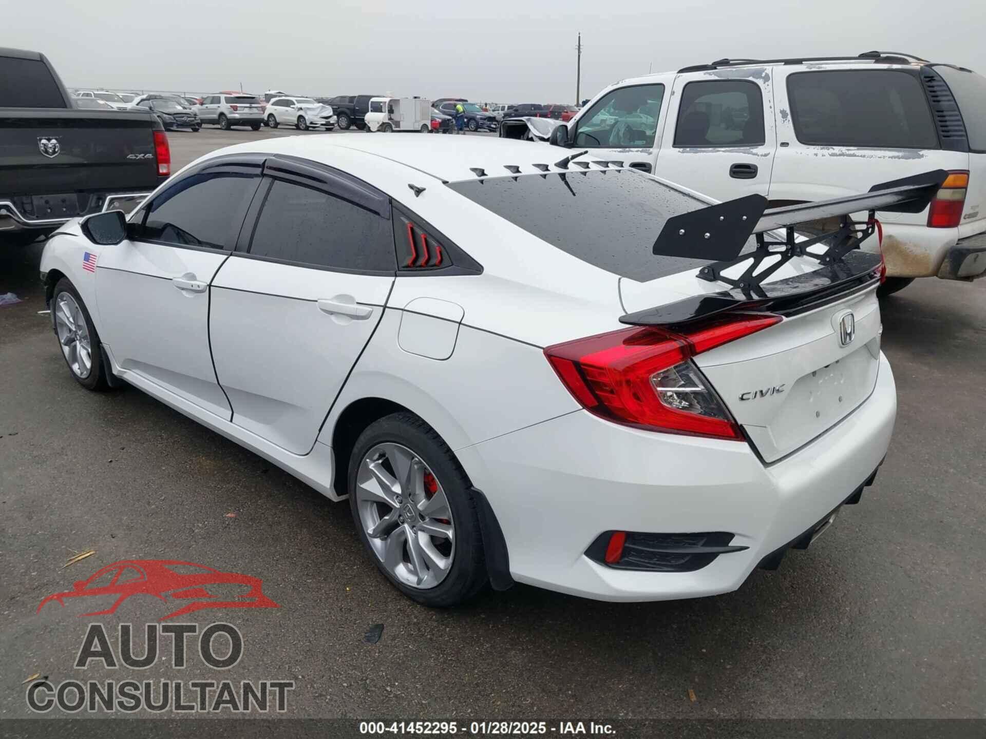 HONDA CIVIC 2019 - 19XFC2E87KE021501
