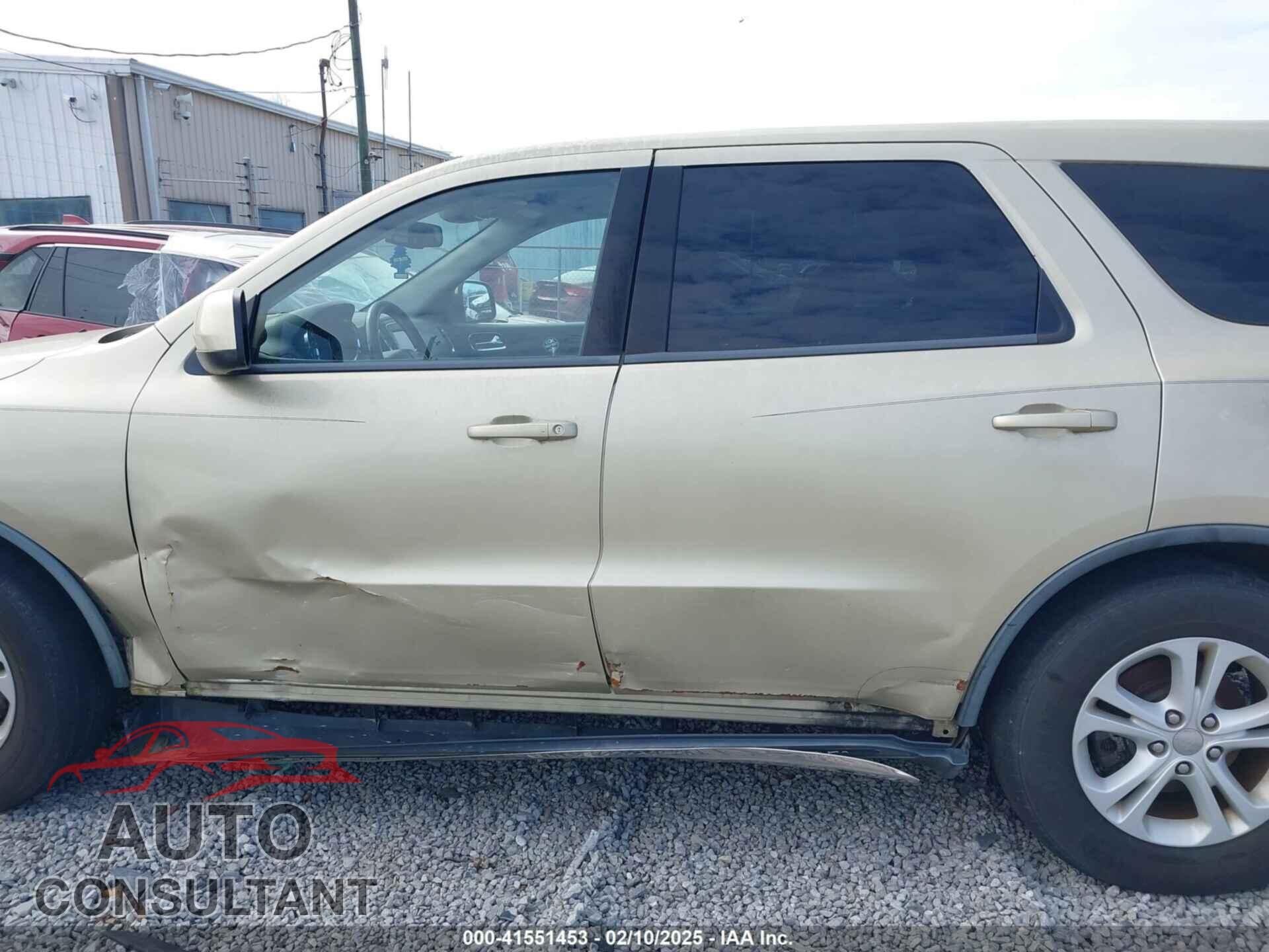 DODGE DURANGO 2011 - 1D4RE2GG0BC691638