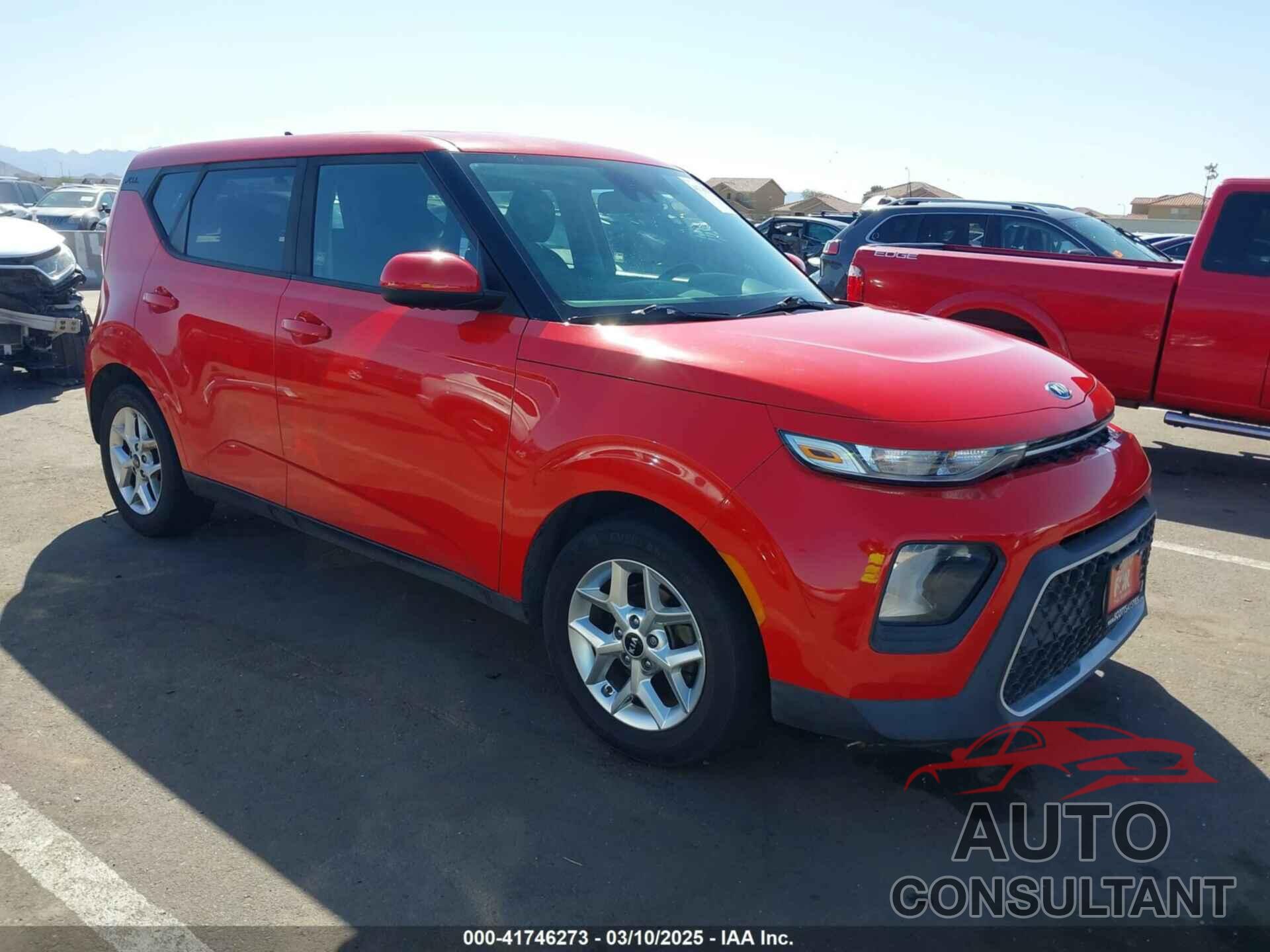 KIA SOUL 2020 - KNDJ23AU3L7025665